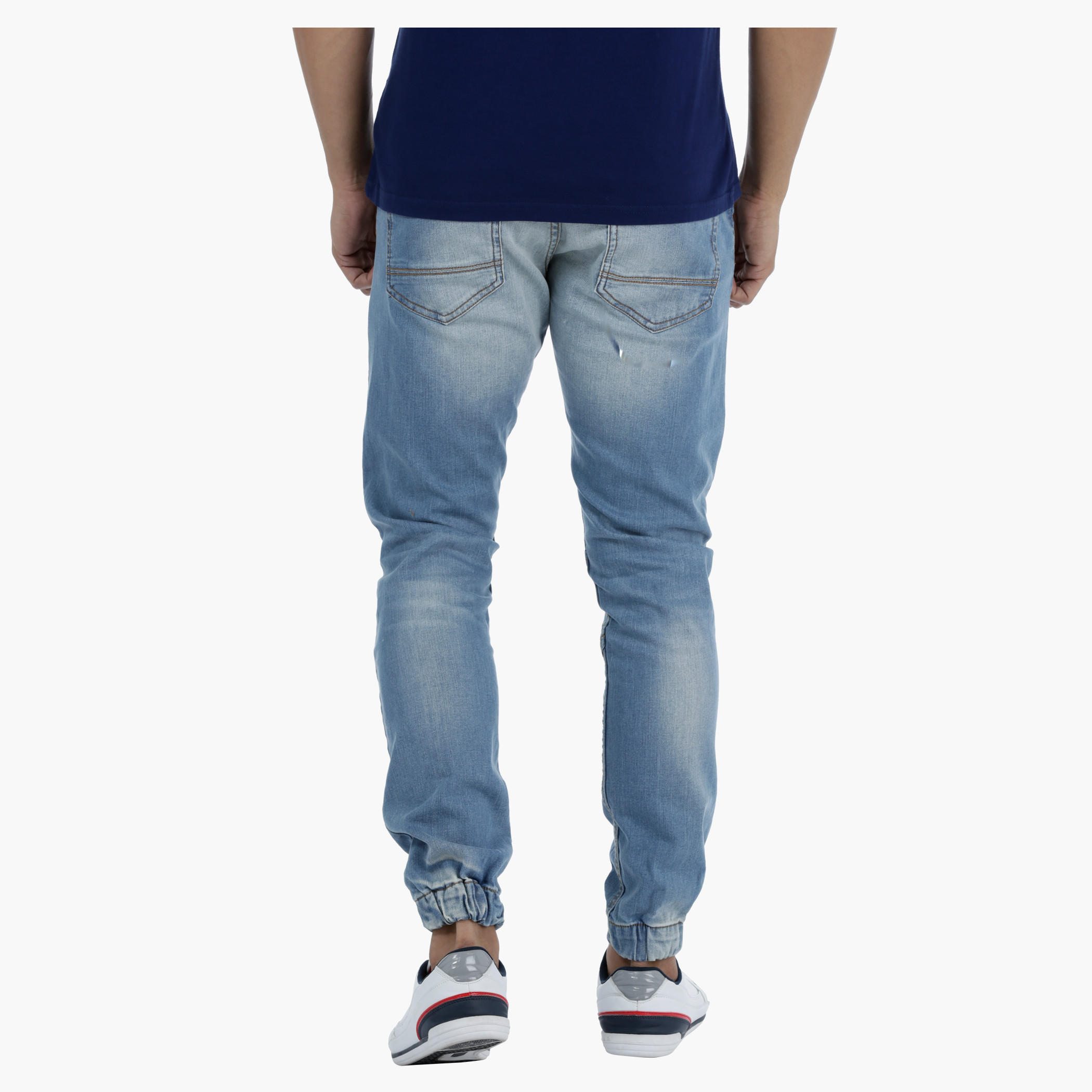 Denim Jog Pants with Drawstring-men-clothing-bottoms-jeans-image-2