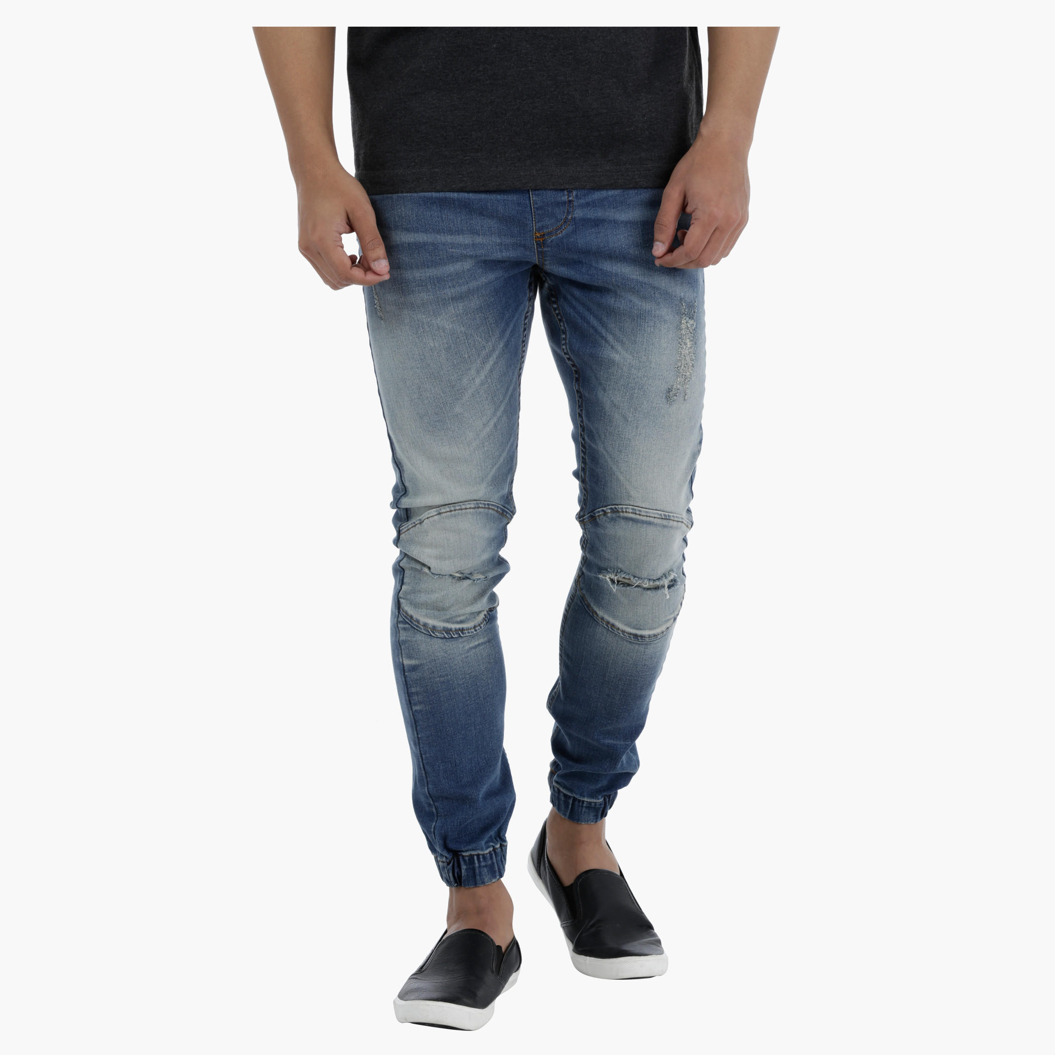 Denim Jog Pants with Drawstring-men-clothing-bottoms-jeans-image-5