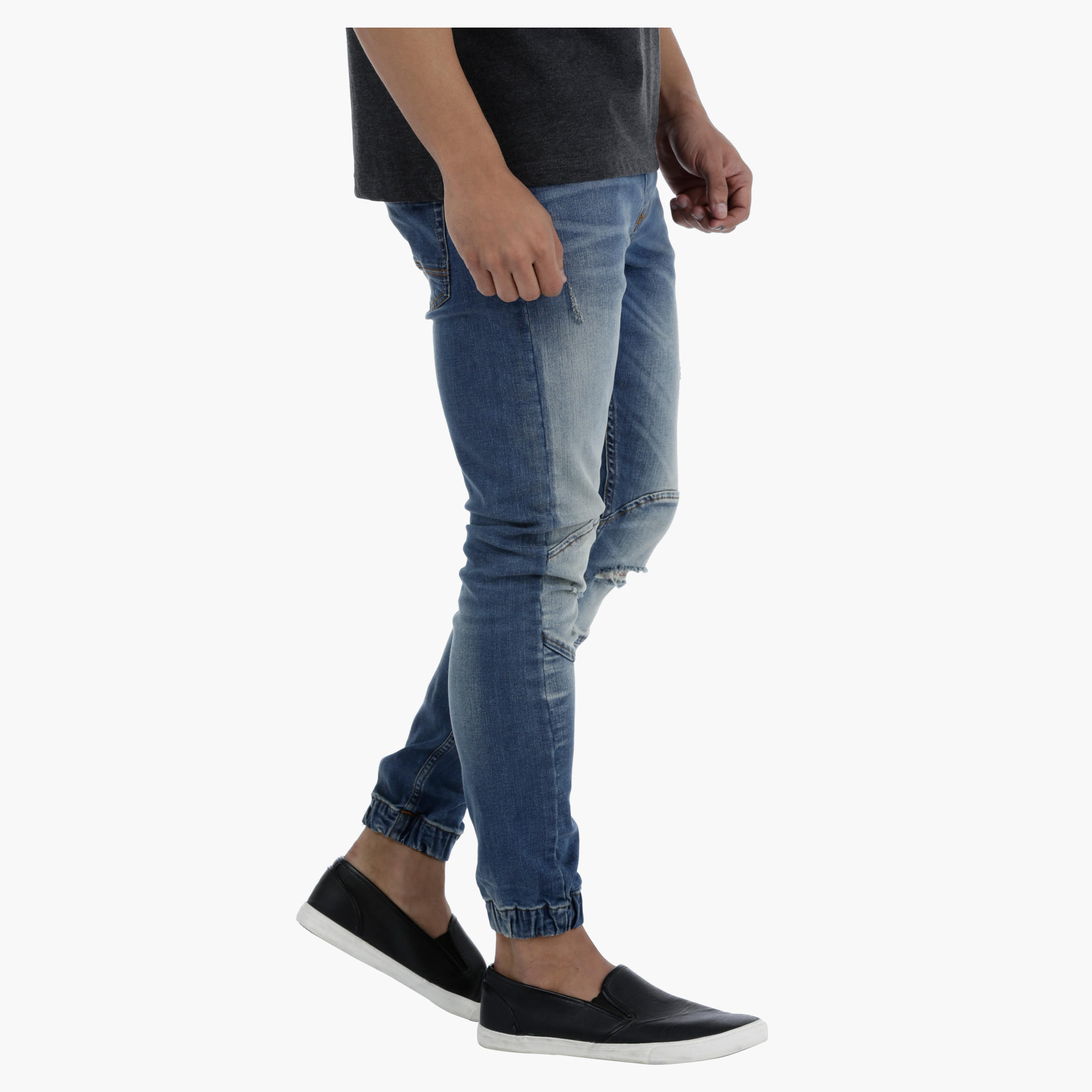 Denim Jog Pants with Drawstring-men-clothing-bottoms-jeans-image-3