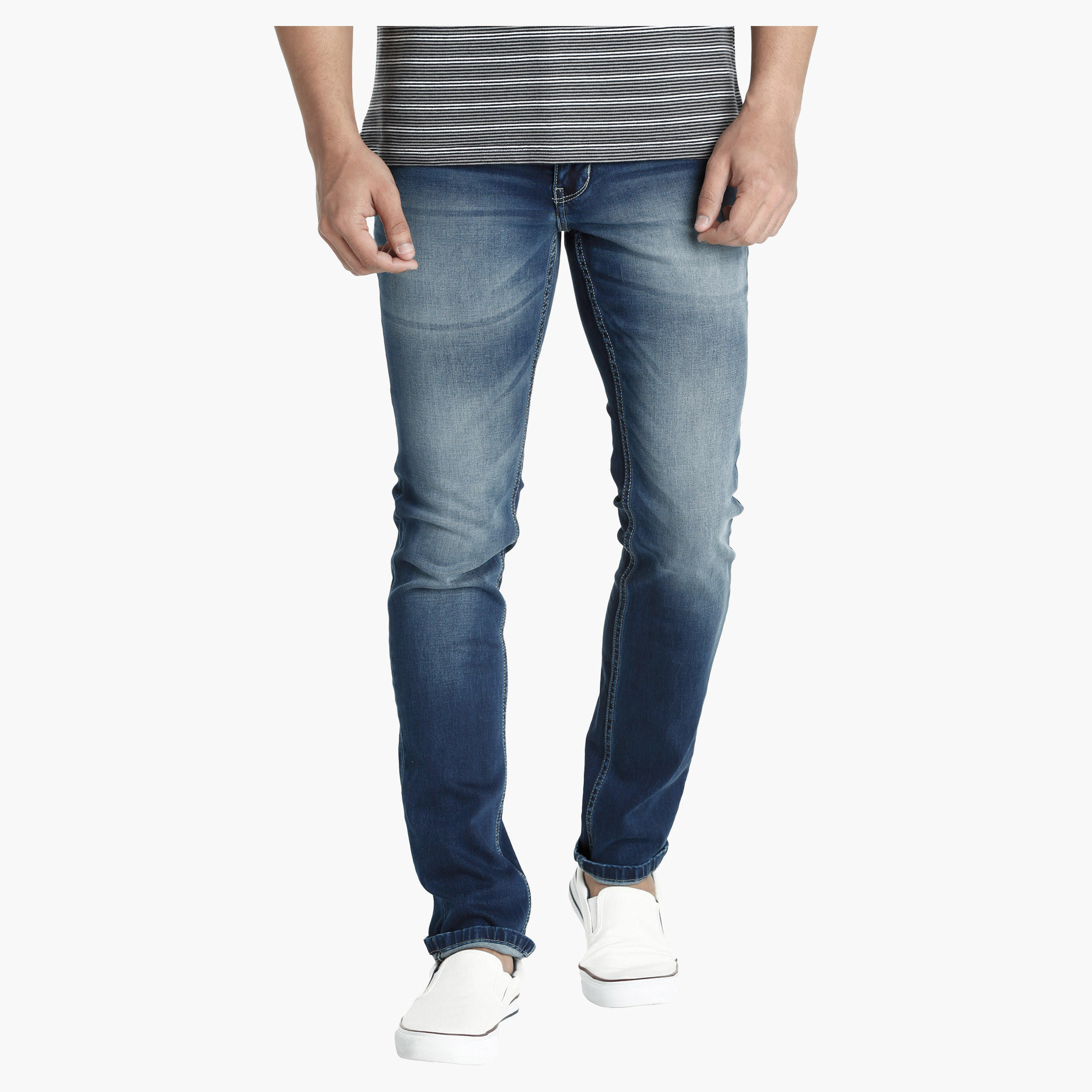 Full Length Jeans in Skinny Fit-men-clothing-bottoms-jeans-image-1