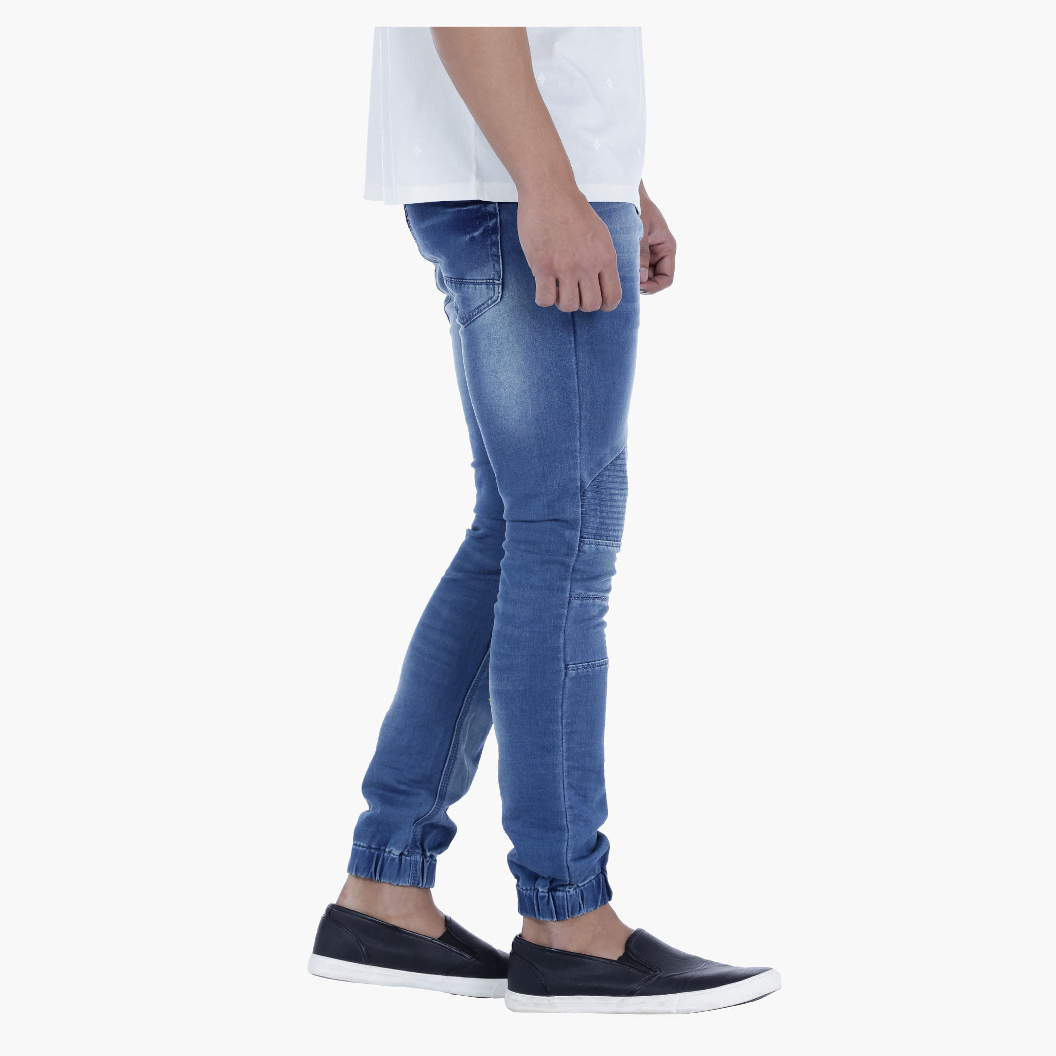 Full Length Denim Cuffed Pants-men-clothing-bottoms-jeans-image-3