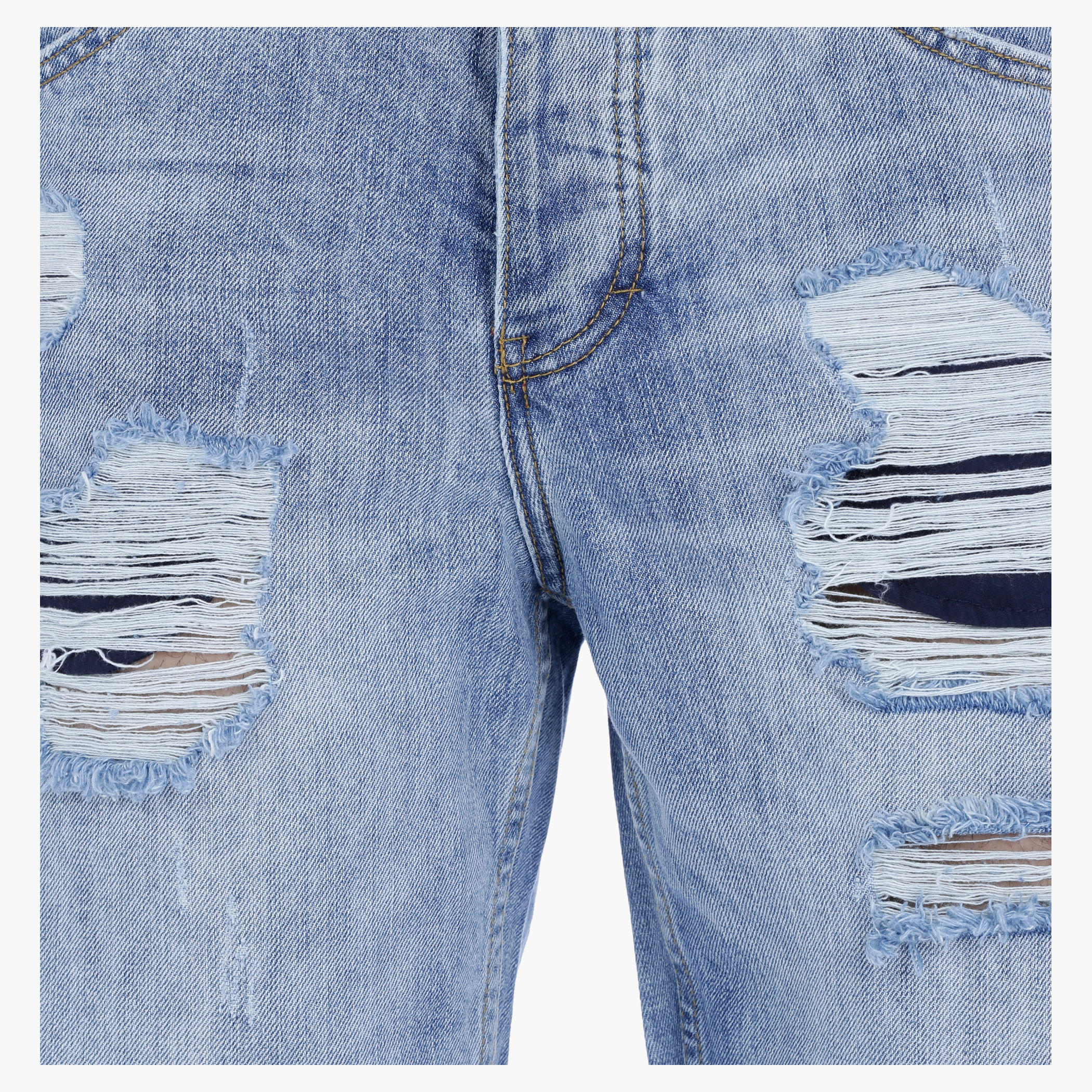 Denim Shorts in Regular Fit-men-clothing-bottoms-shorts-image-4