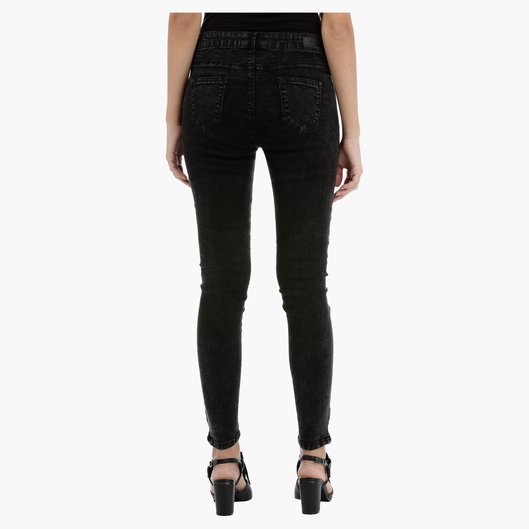 Biker Jeans with Zippered Cuffs-women-clothing-bottoms-jeans-image-2