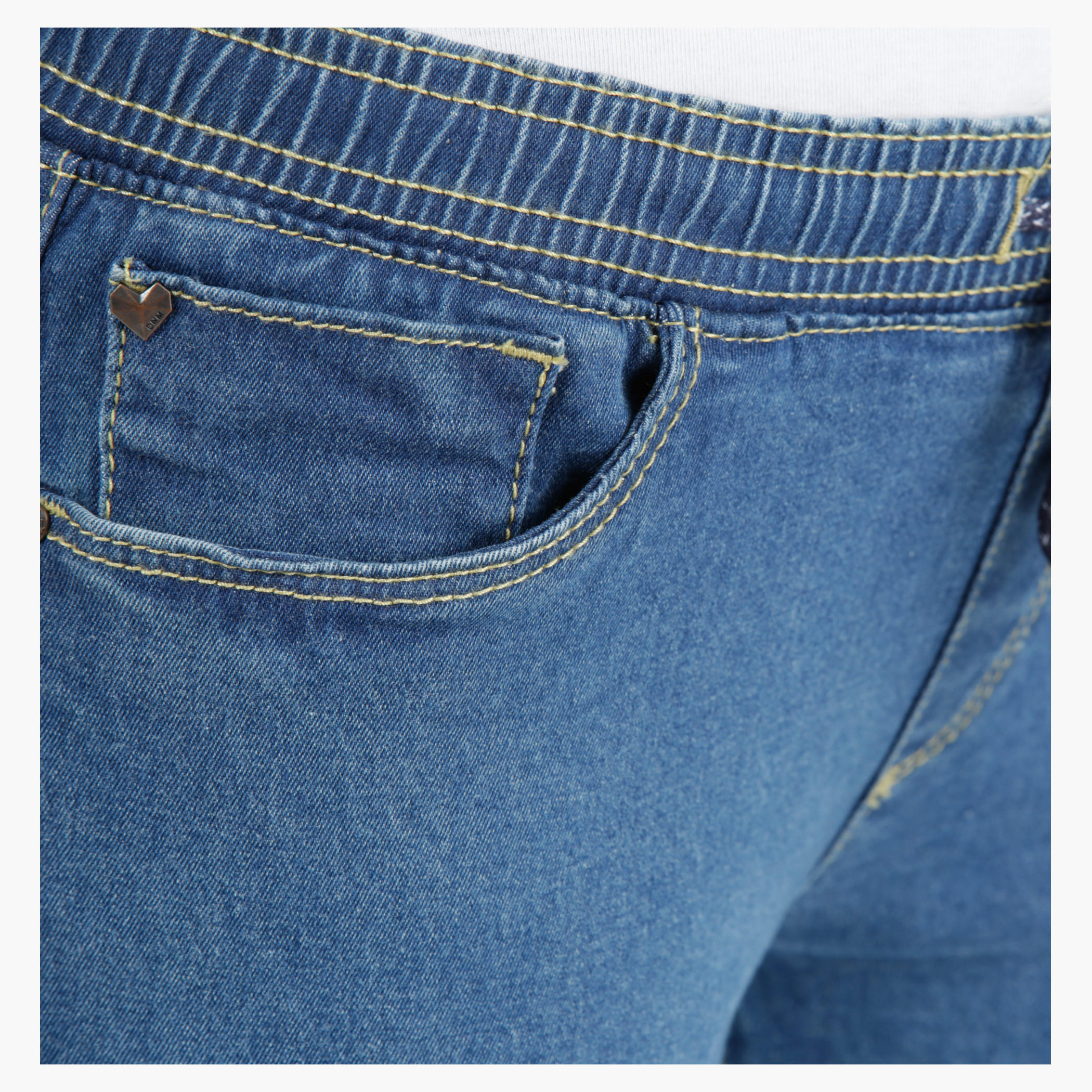 Denim Joggers in Skinny Fit-women-clothing-bottoms-jeans-image-2