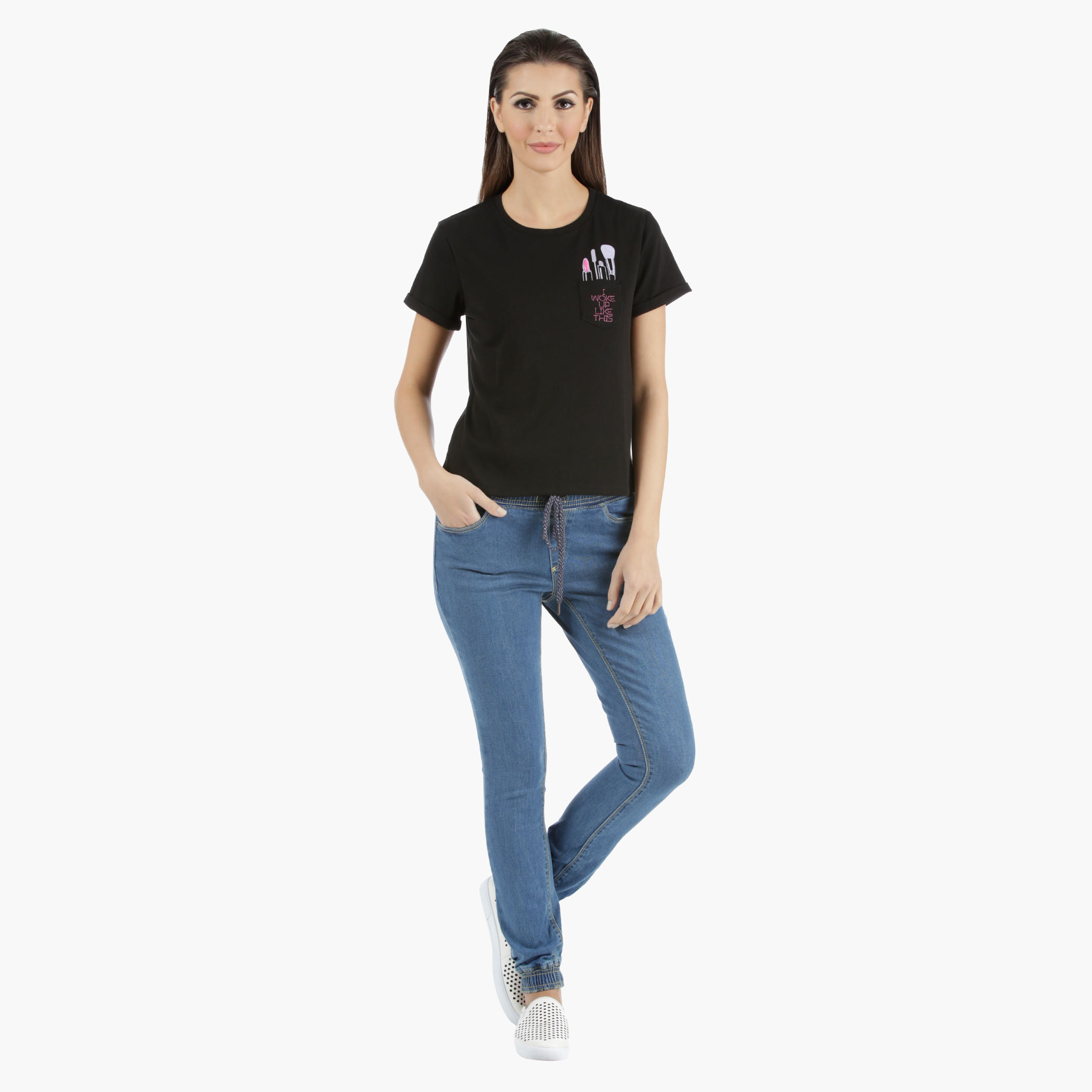 Denim Joggers in Skinny Fit-women-clothing-bottoms-jeans-image-5