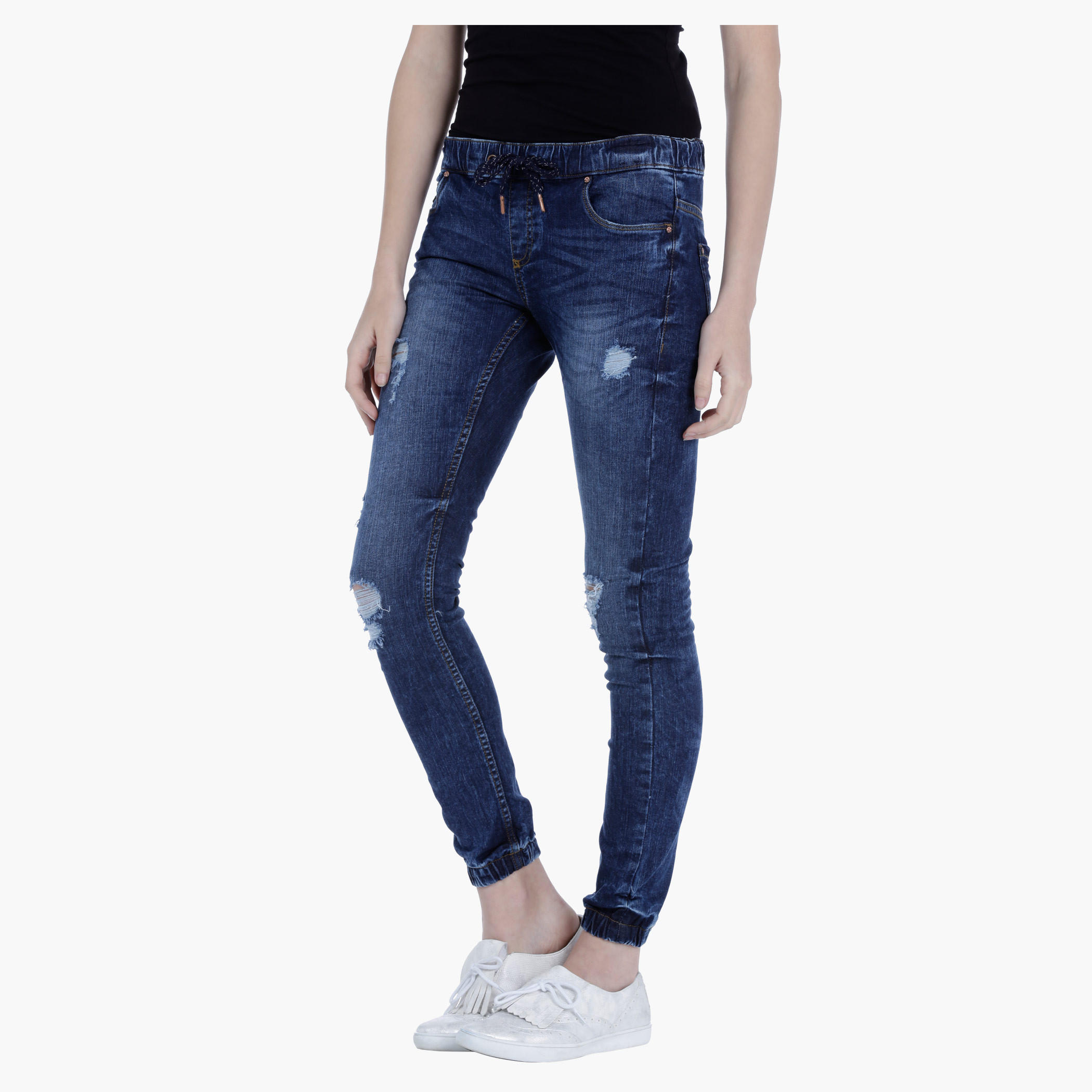 Denim Joggers in Straight Fit-women-clothing-bottoms-jeans-image-3