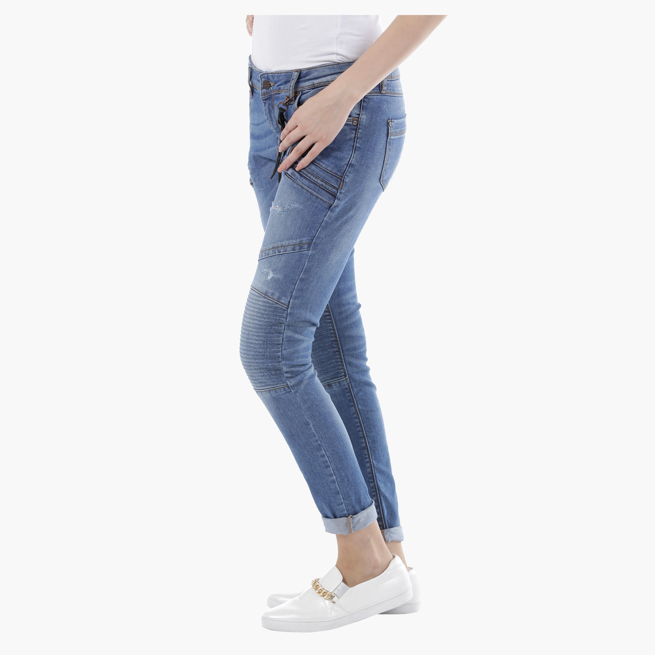 Low Rise Biker Denims in Straight Fit-women-clothing-bottoms-jeans-image-3