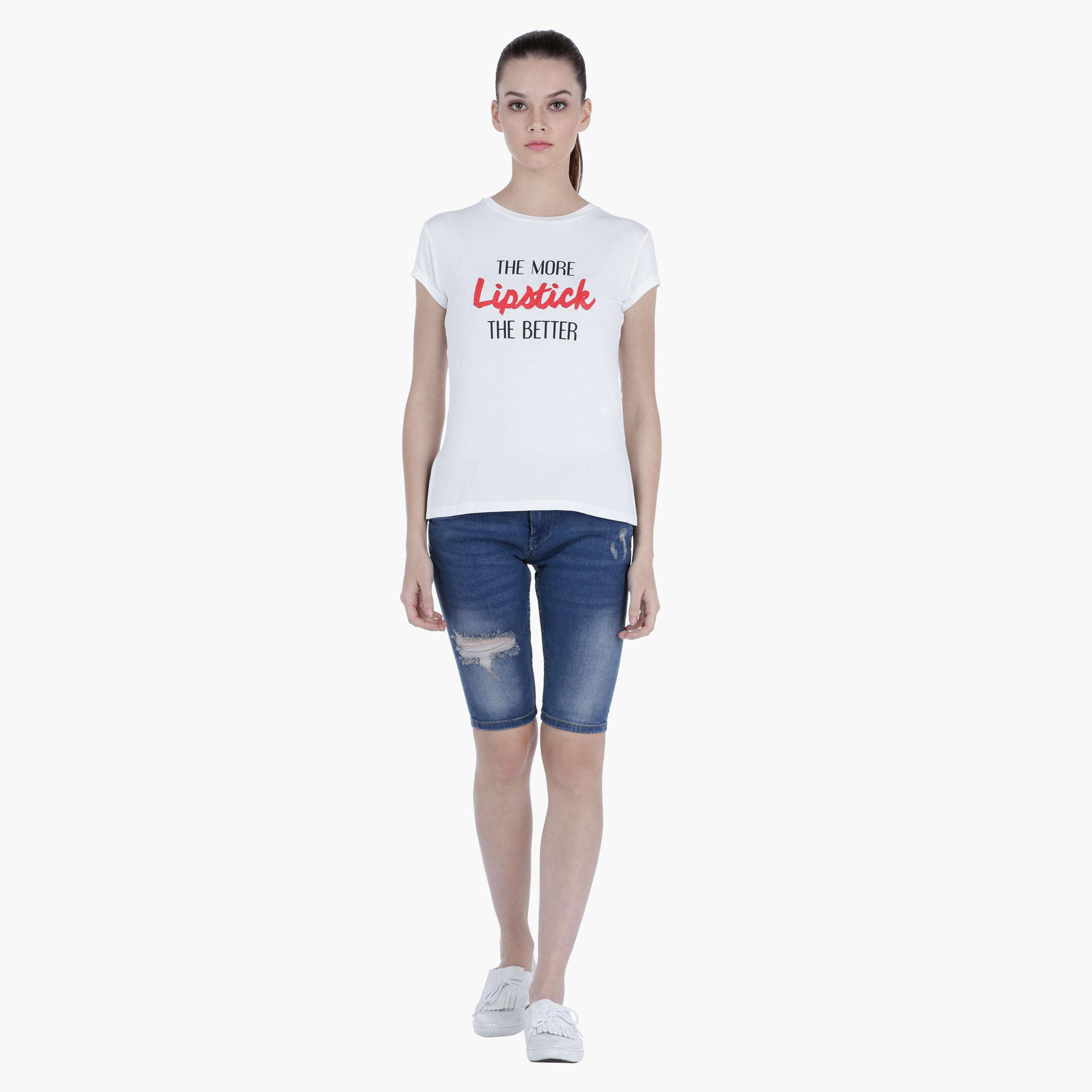 Denim Shorts in Regular Fit-women-clothing-bottoms-shorts-image-5