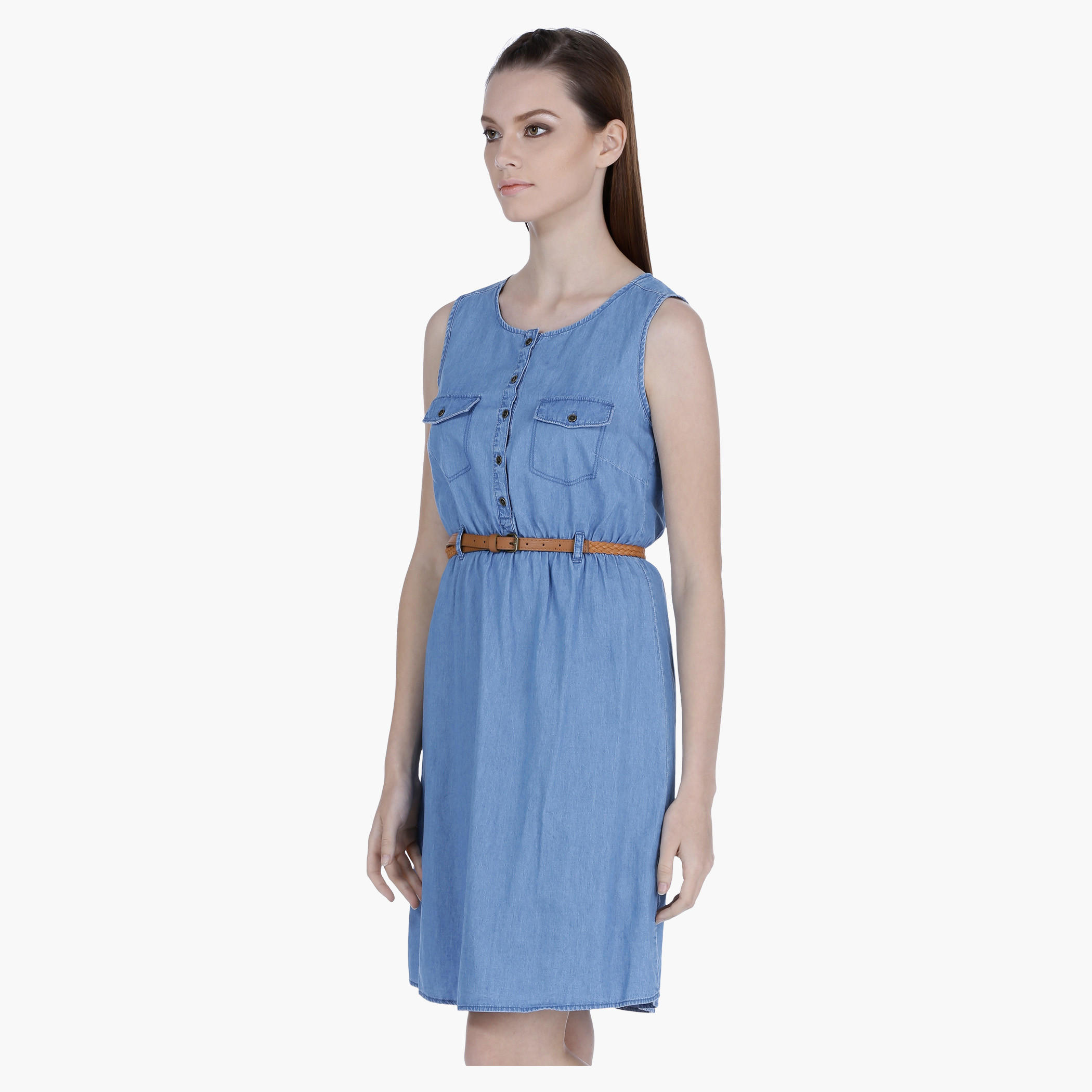 Sleeveless Denim Midi Dress-women-clothing-dresses-image-3