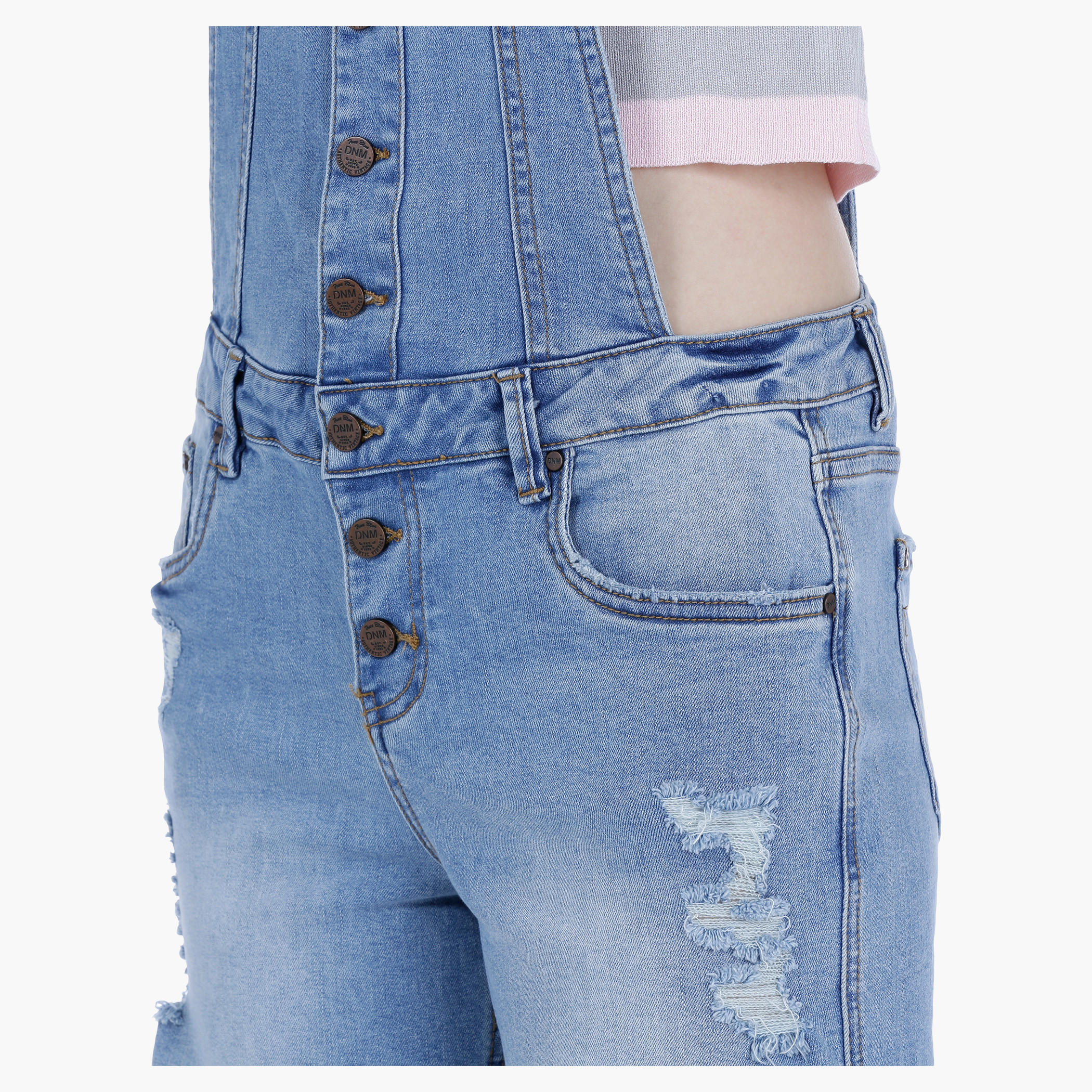 Basic Denim Dungarees-women-clothing-jumpsuits-image-4