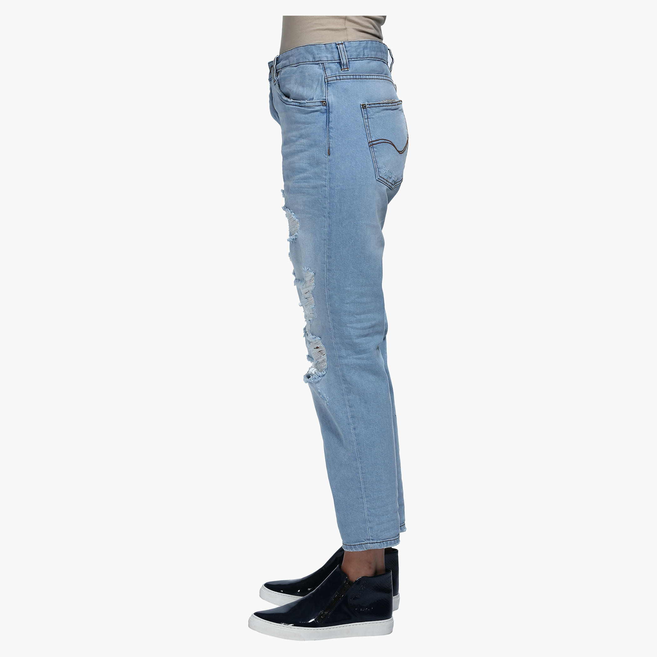 Distressed Jeans with Button Closure-women-clothing-bottoms-jeans-image-3