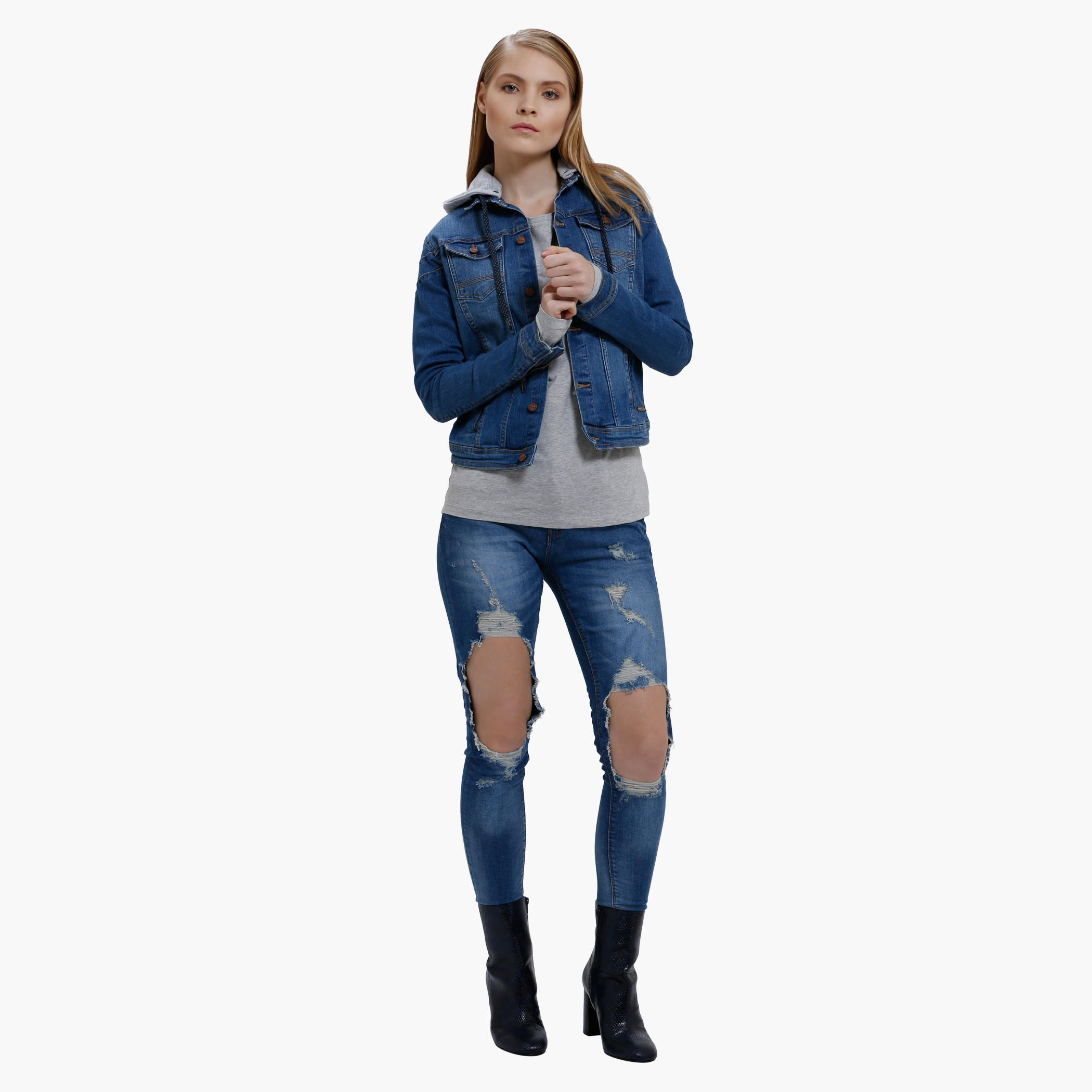 Distressed Full Length Jeans with Button Closure-women-clothing-bottoms-jeans-image-5