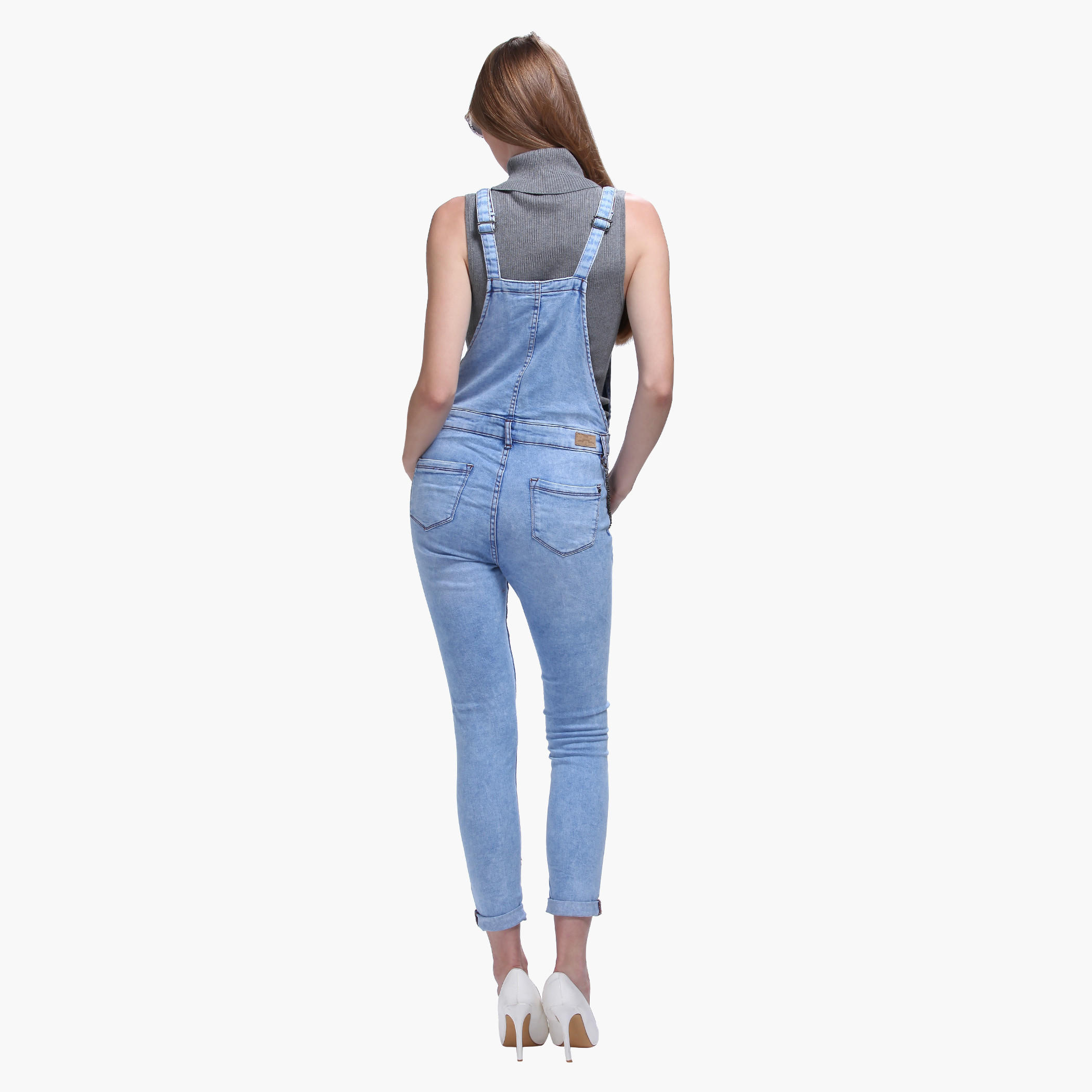 Full Length Dungree in Denim Finish-women-clothing-bottoms-jeans-image-2