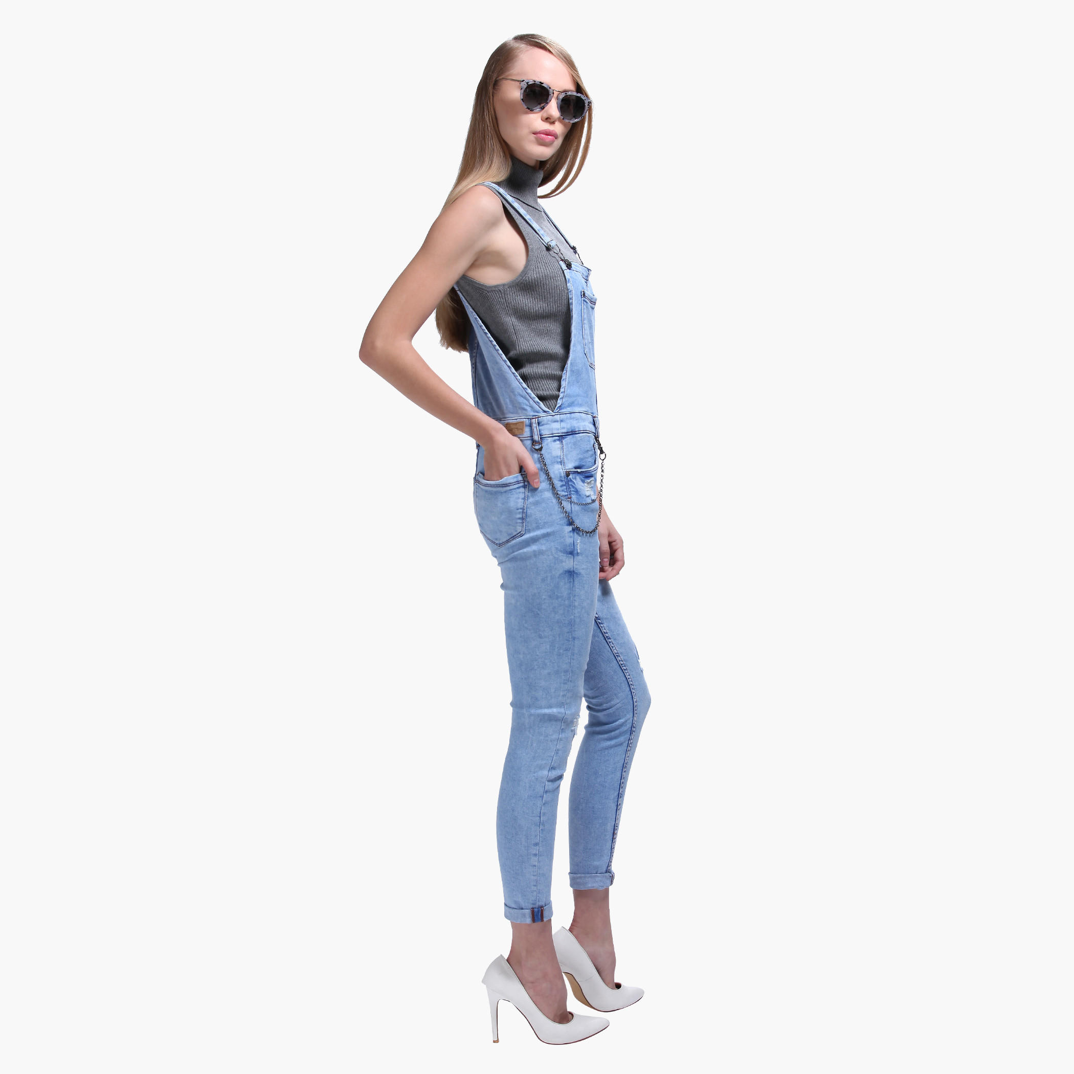 Full Length Dungree in Denim Finish-women-clothing-bottoms-jeans-image-3