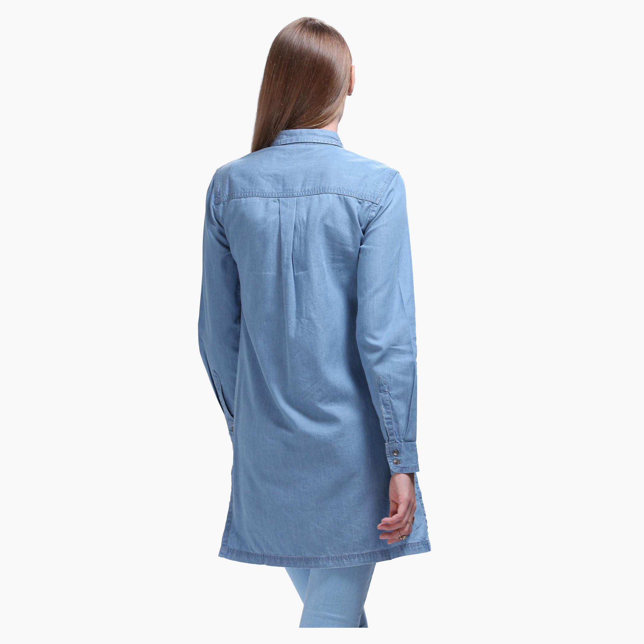 Long Sleeveless Denim Shirt-women-clothing-shirtsandblouses-blouses-image-2