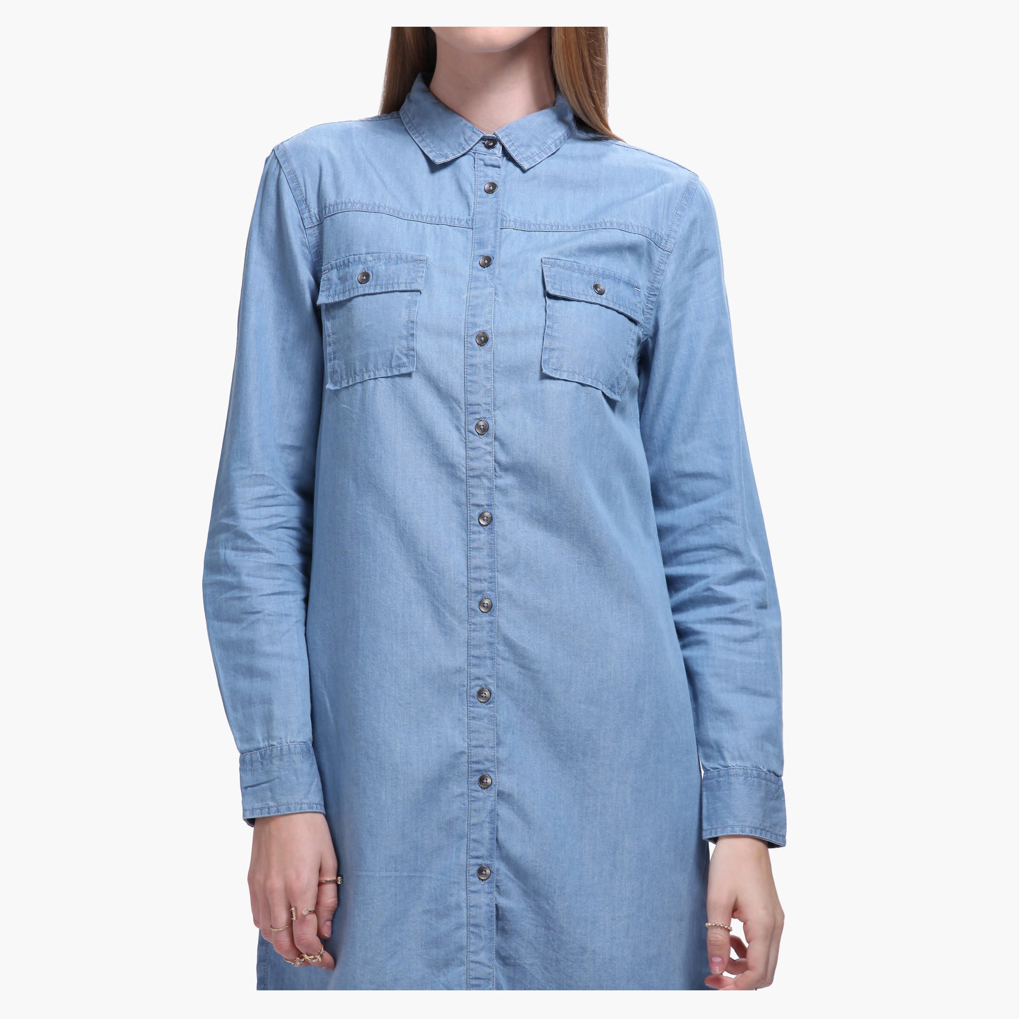 Long Sleeveless Denim Shirt-women-clothing-shirtsandblouses-blouses-image-4