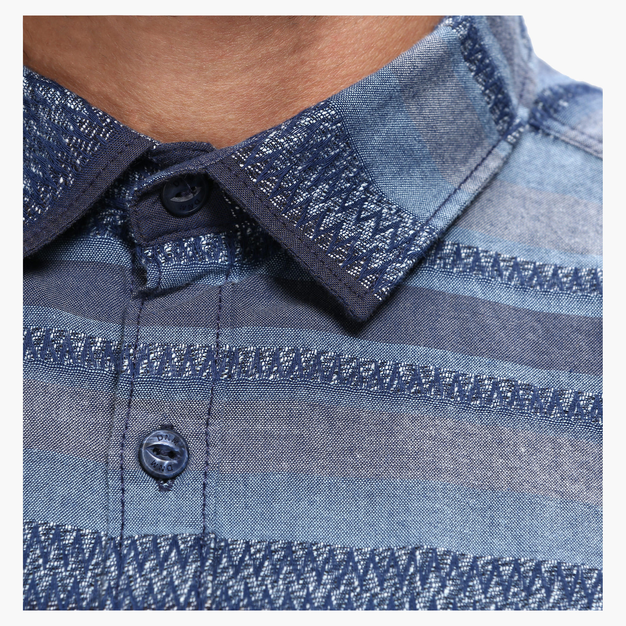 Casual Printed Shirt with Long Sleeves in Slim Fit-men-clothing-shirts-image-4