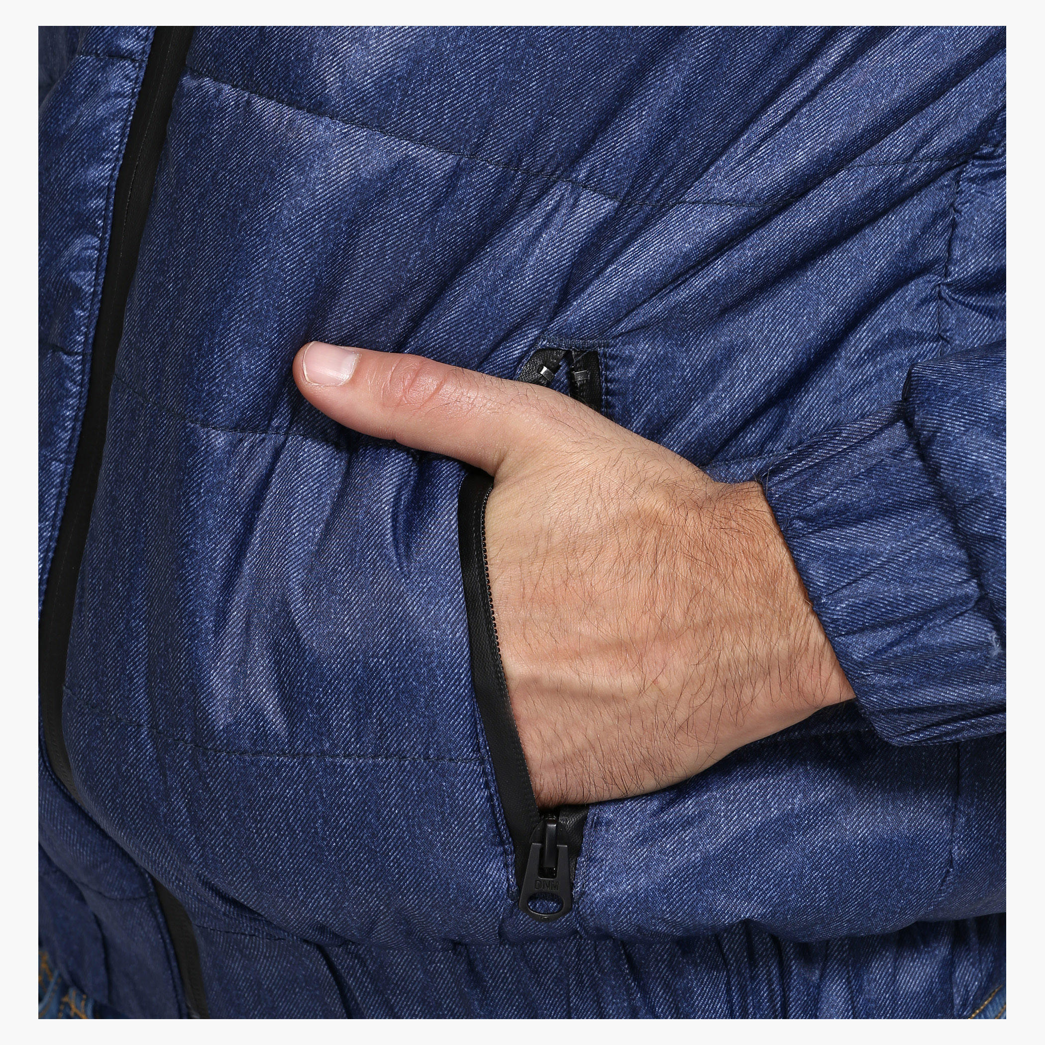 Puffa Jacket with Hood and Long Sleeves-men-clothing-jacketsandblazers-jackets-image-2
