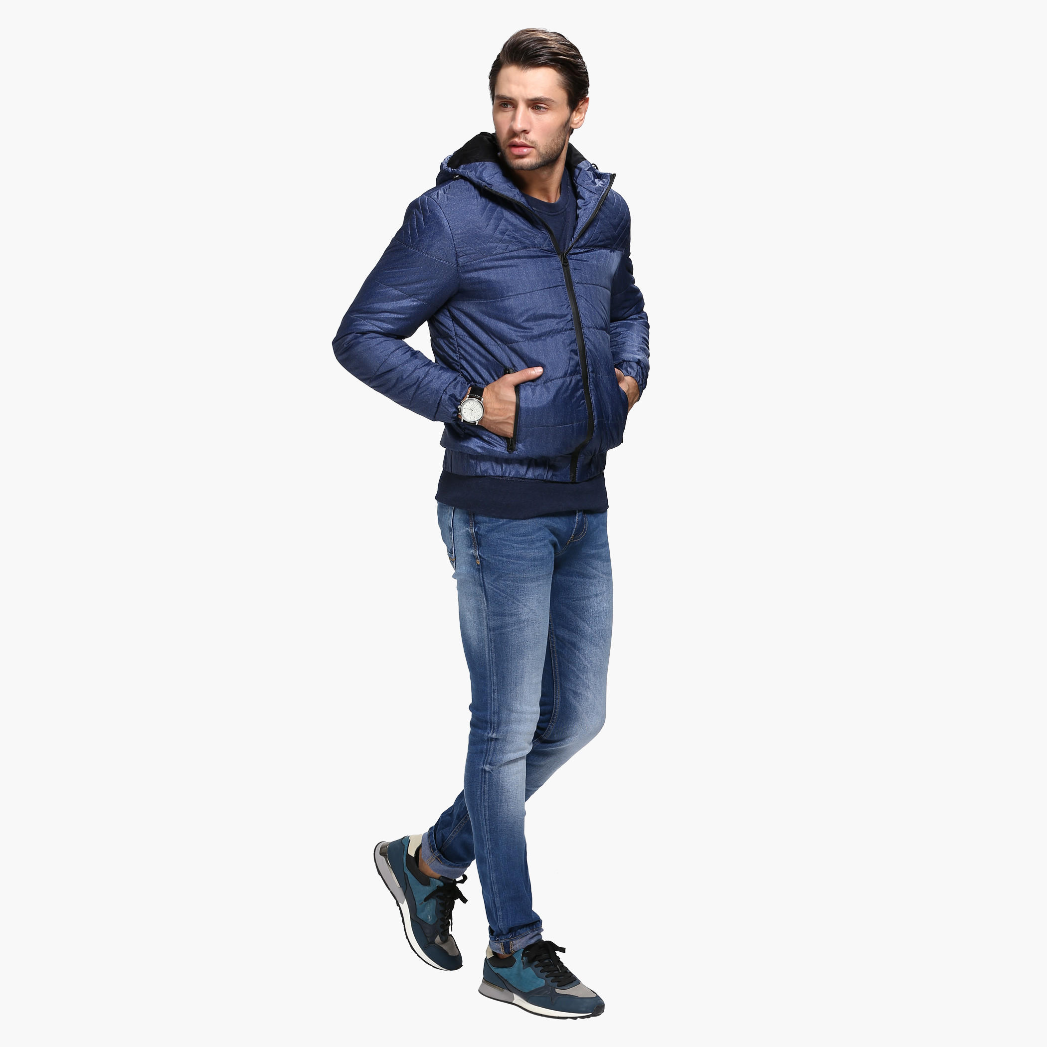 Puffa Jacket with Hood and Long Sleeves-men-clothing-jacketsandblazers-jackets-image-5