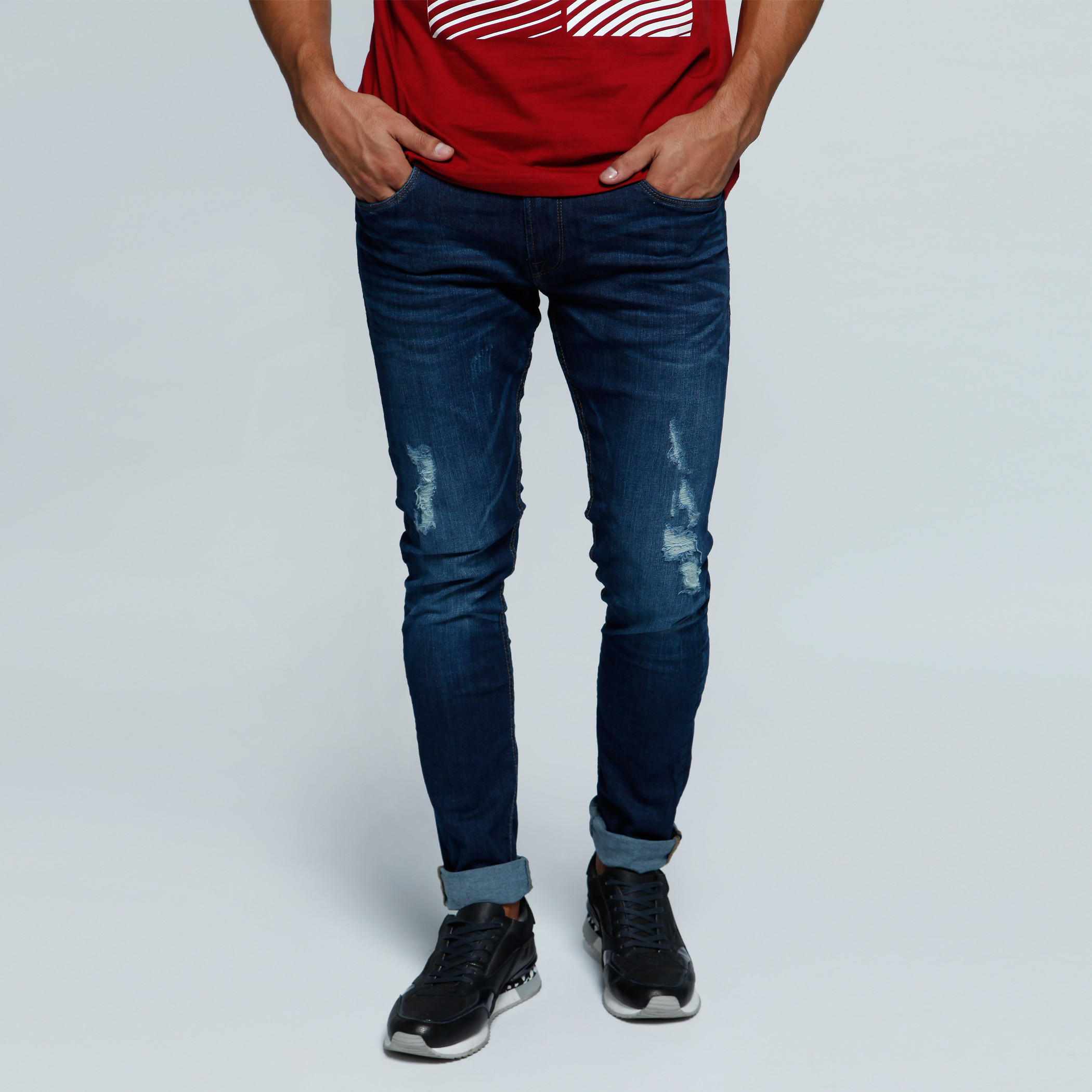 Denim Pants in Skinny Fit-men-clothing-bottoms-jeans-image-1
