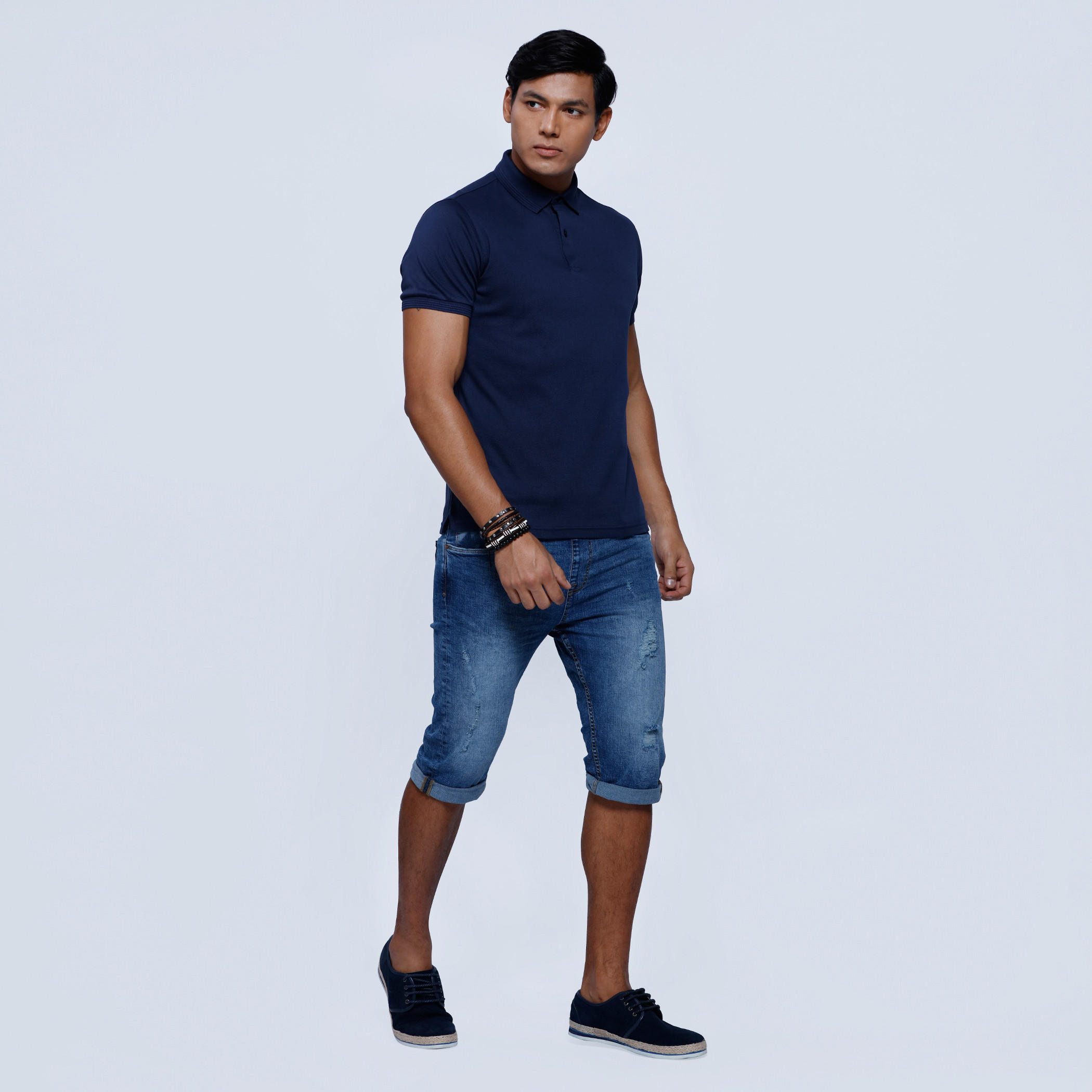 Denim Shorts in Regular Fit-men-clothing-bottoms-shorts-image-5