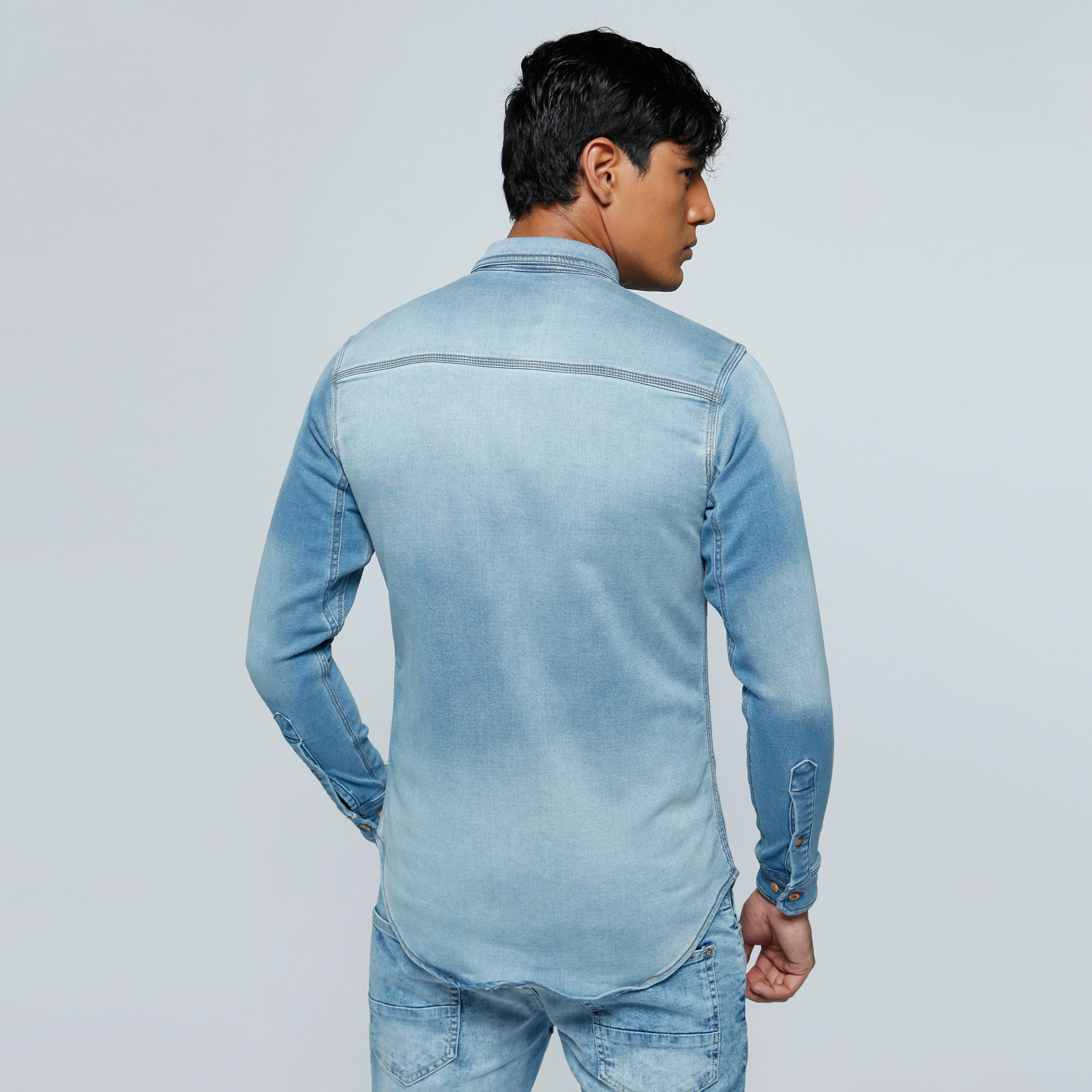 Long Sleeves Shirt with Complete Placket-men-clothing-shirts-image-2