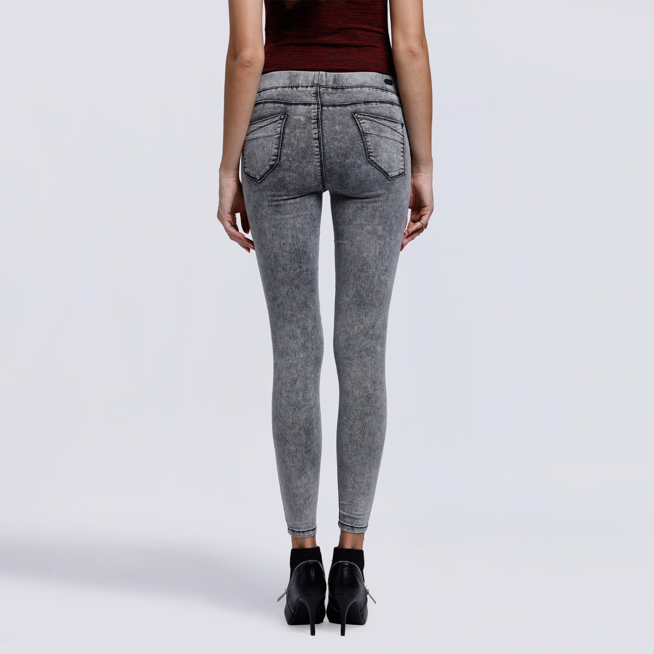 Full Length Jeggings with Elasticised Waistband-women-clothing-bottoms-leggings-image-2
