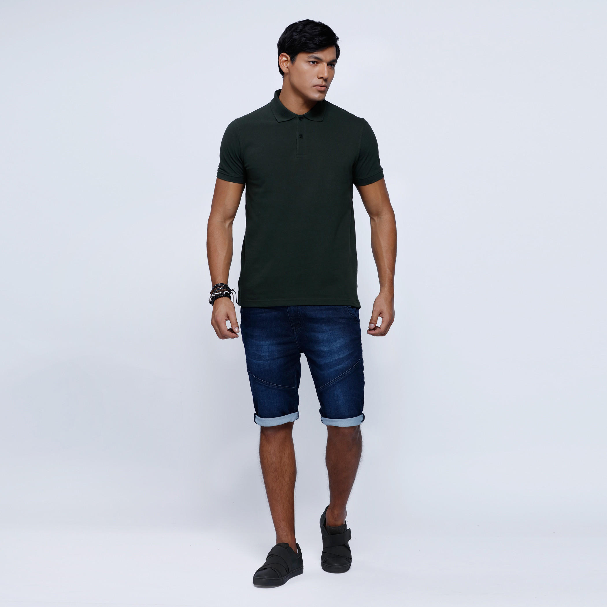 Denim Shorts in Regular Fit-men-clothing-bottoms-shorts-image-5