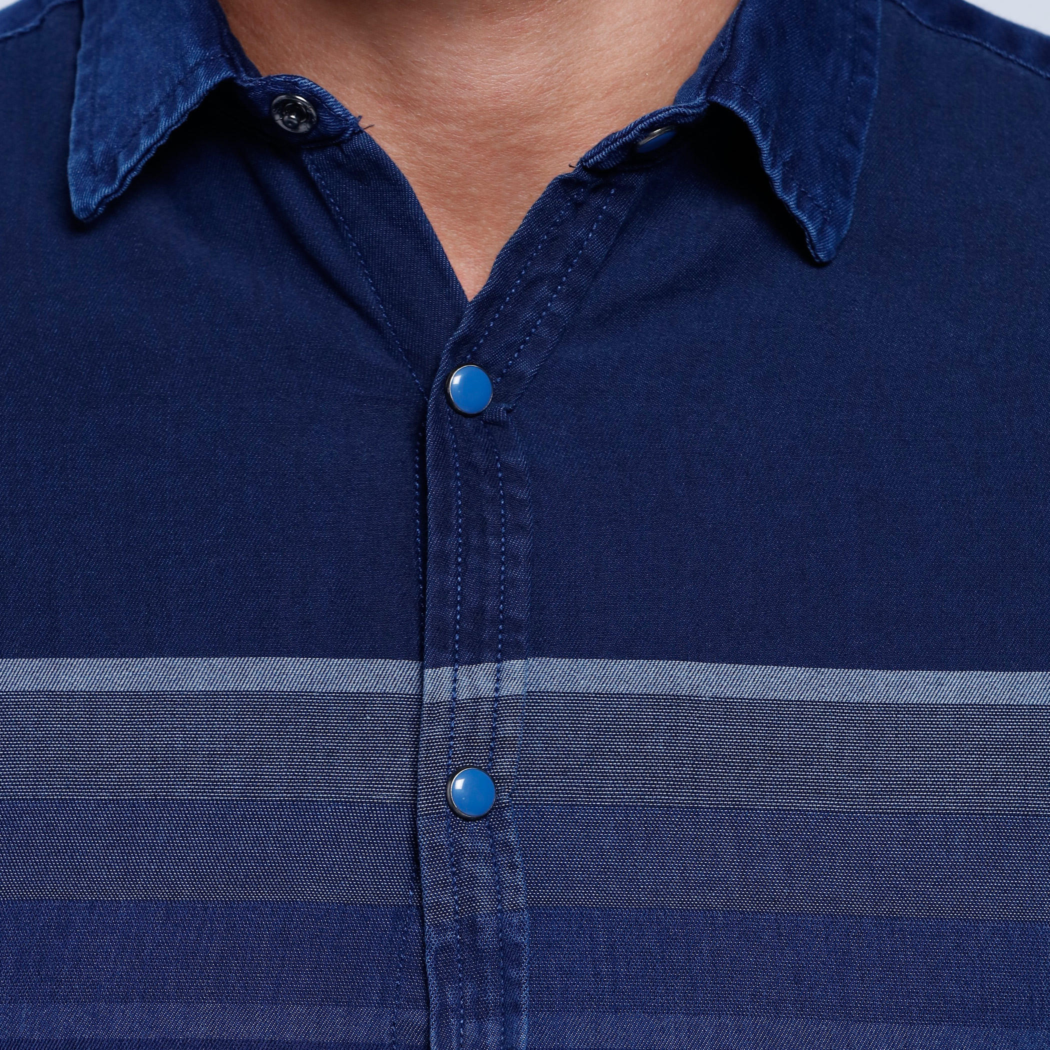 Denim Shirt with Long Sleeves-men-clothing-shirts-image-2