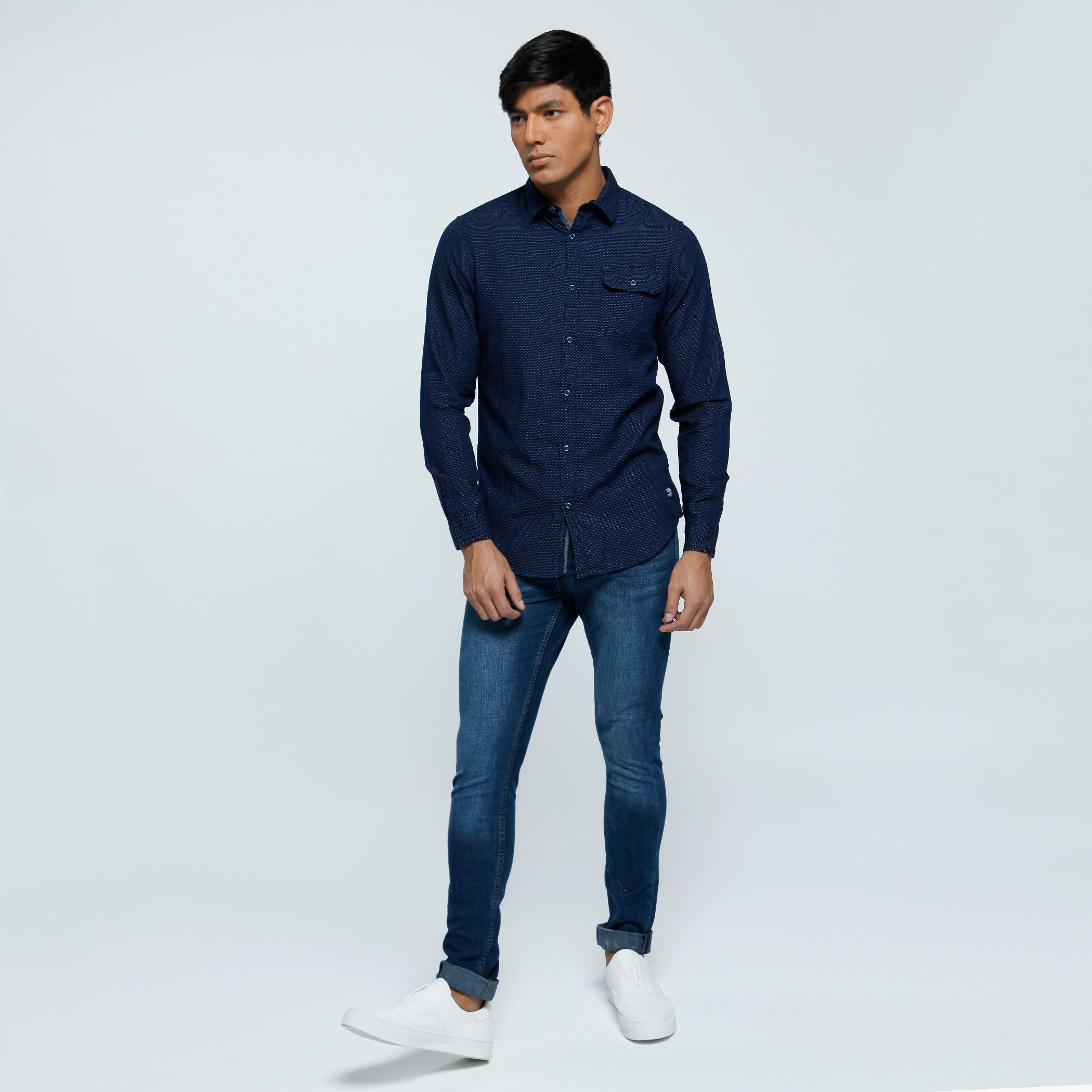 Printed Shirt with Long Sleeves-men-clothing-shirts-image-1