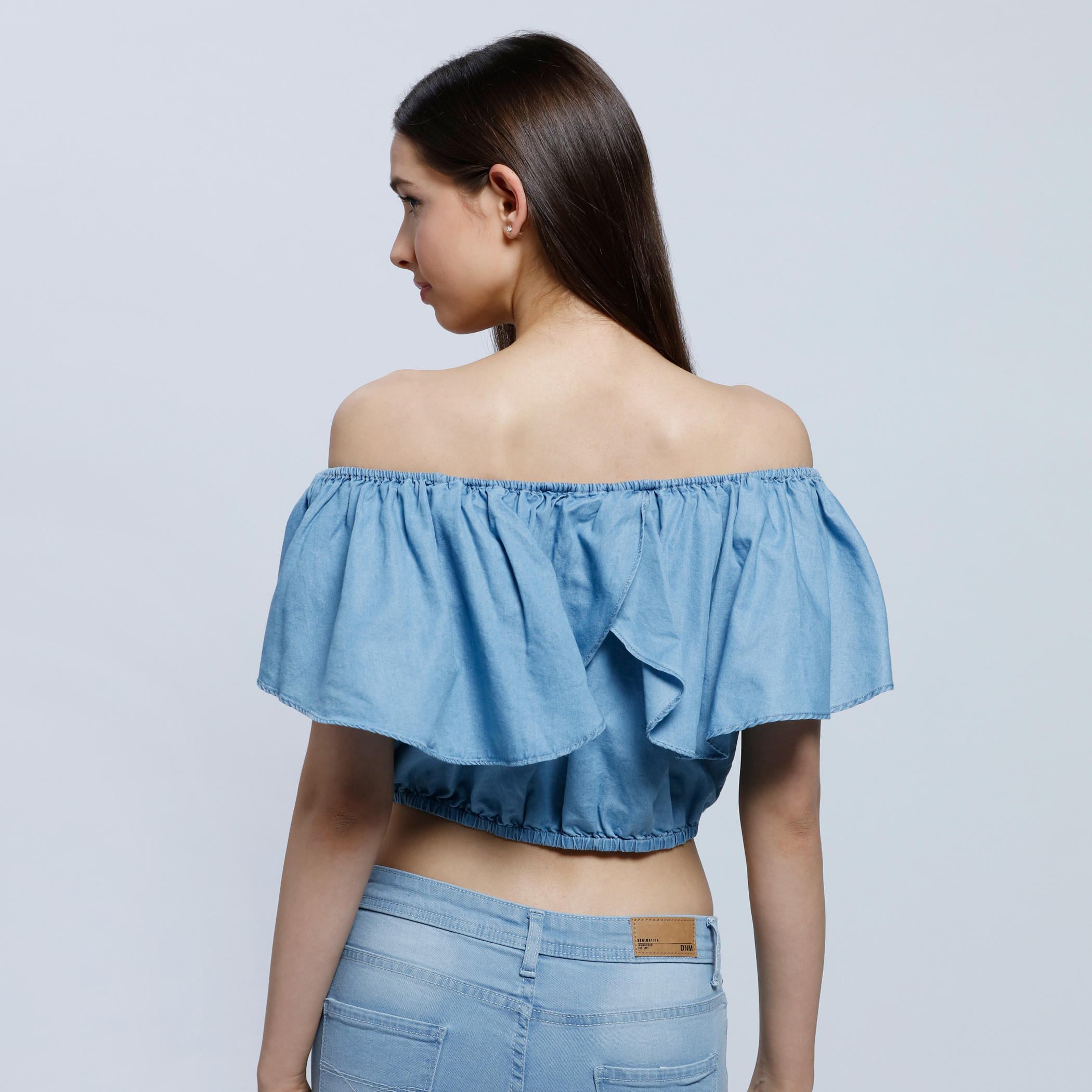 Off-Shoulder Denim Crop Top-women-clothing-shirtsandblouses-blouses-image-2