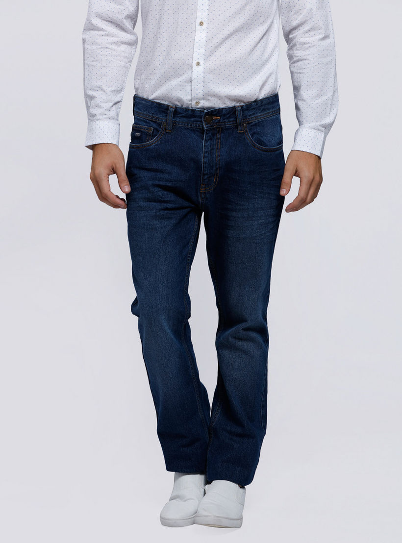 Full Length Jeans with Button Closure-men-clothing-bottoms-jeans-image-1