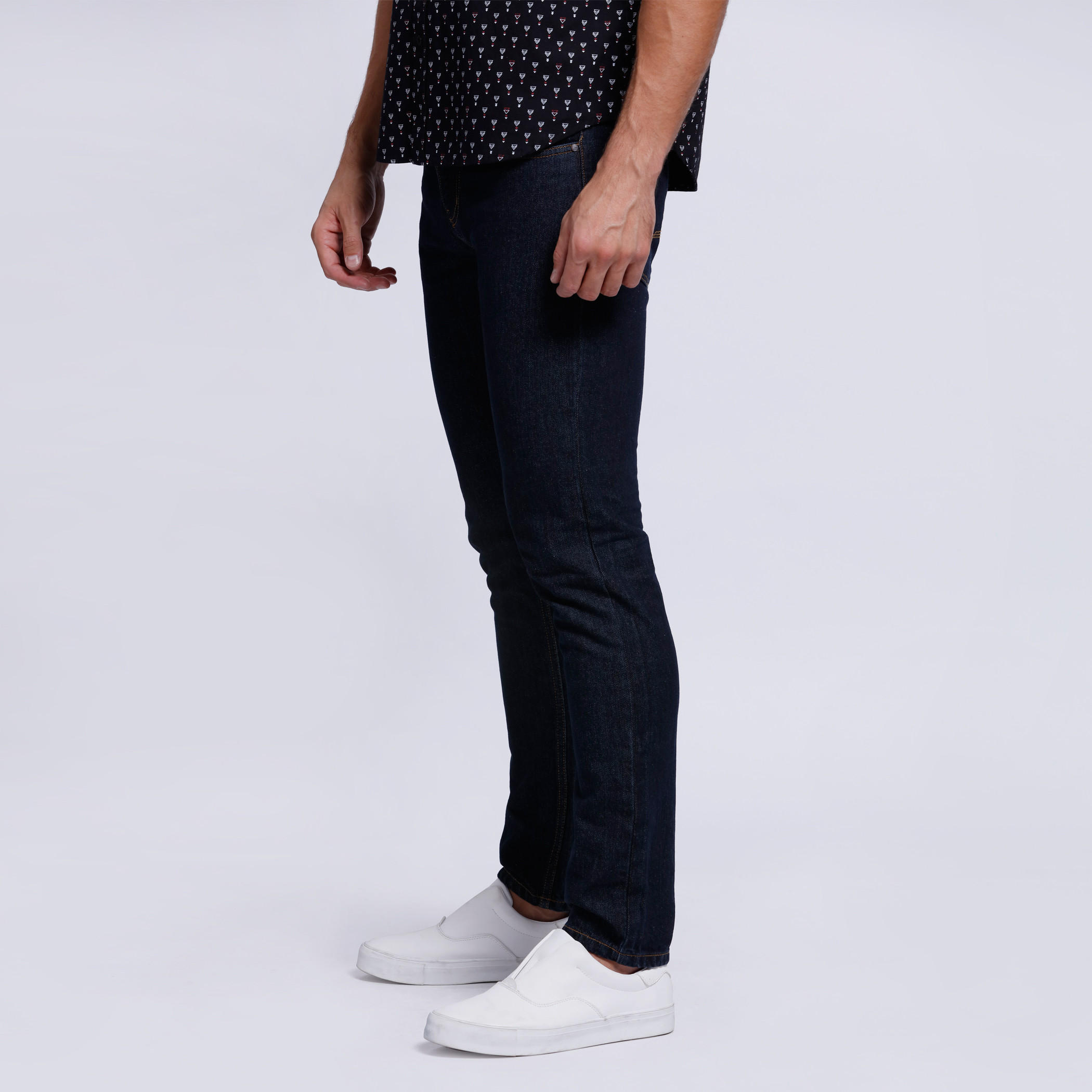 Printed Full Length Jeans with Button Closure-men-clothing-bottoms-jeans-image-3