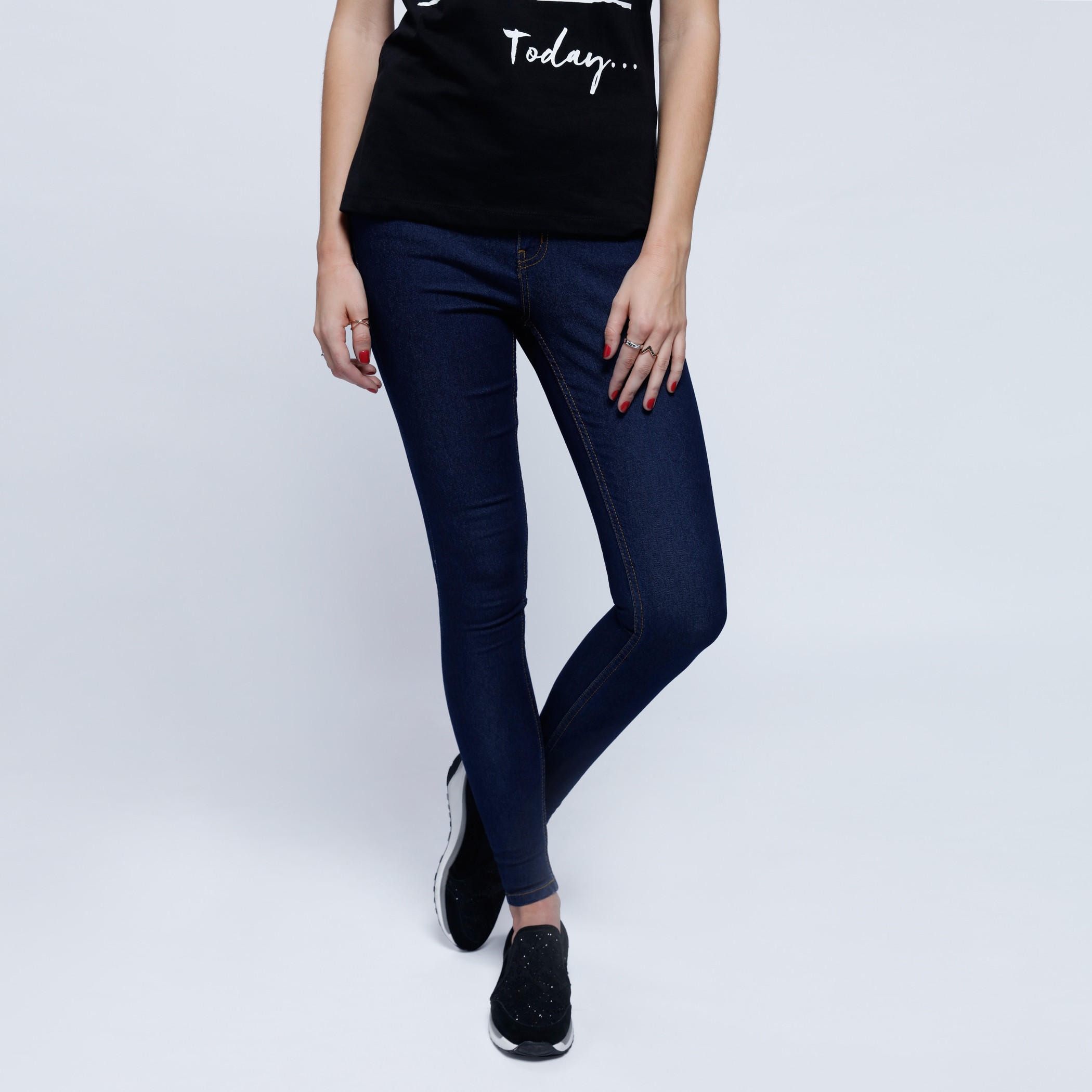 Full Length Denim Pants with Button Closure-women-clothing-bottoms-jeans-image-5