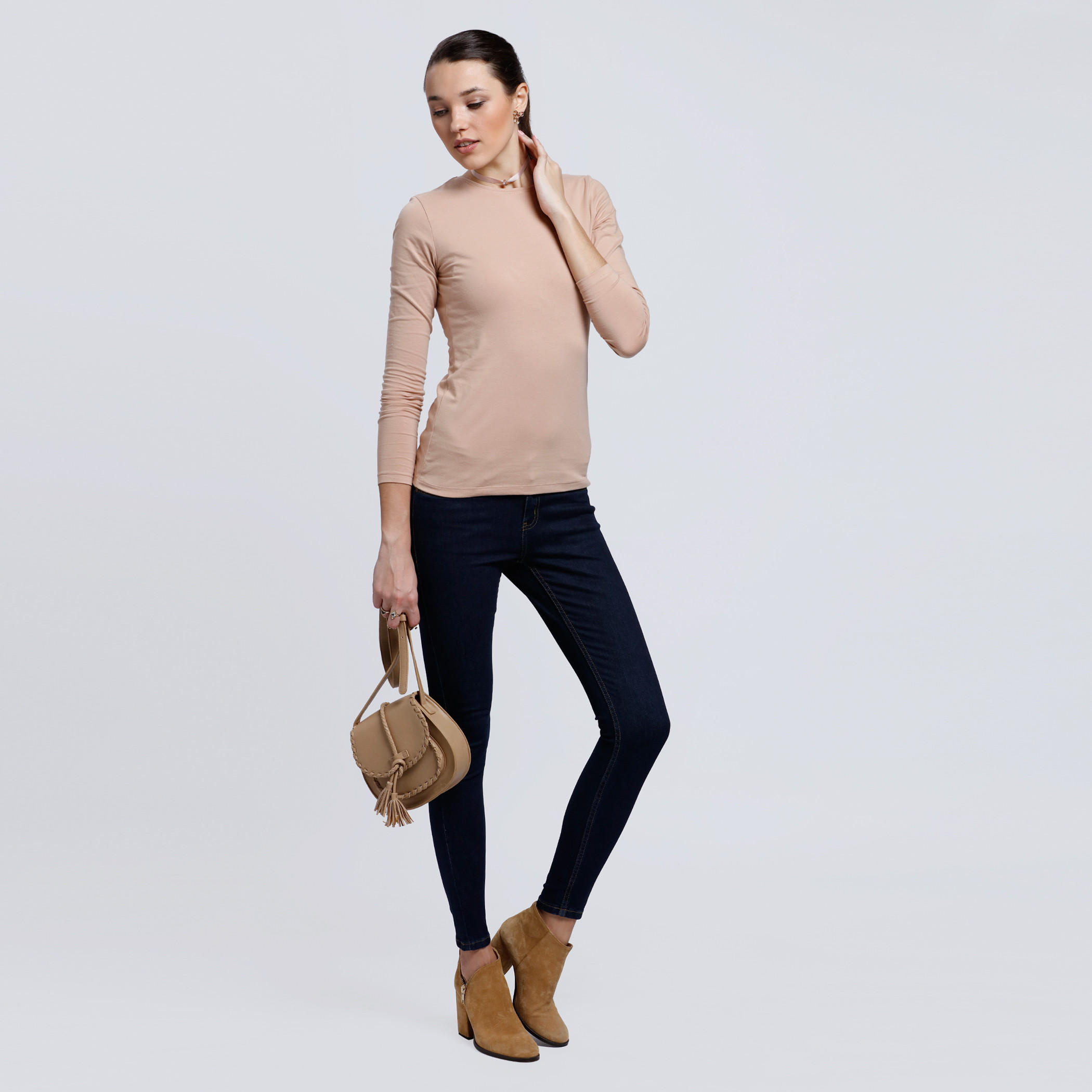 Full Length Jeans with Button Closure-women-clothing-bottoms-jeans-image-1