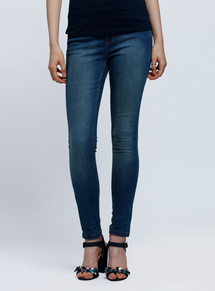 Full Length Stone Wash Jeans In Skinny Fit-women-clothing-bottoms-jeans-image-1