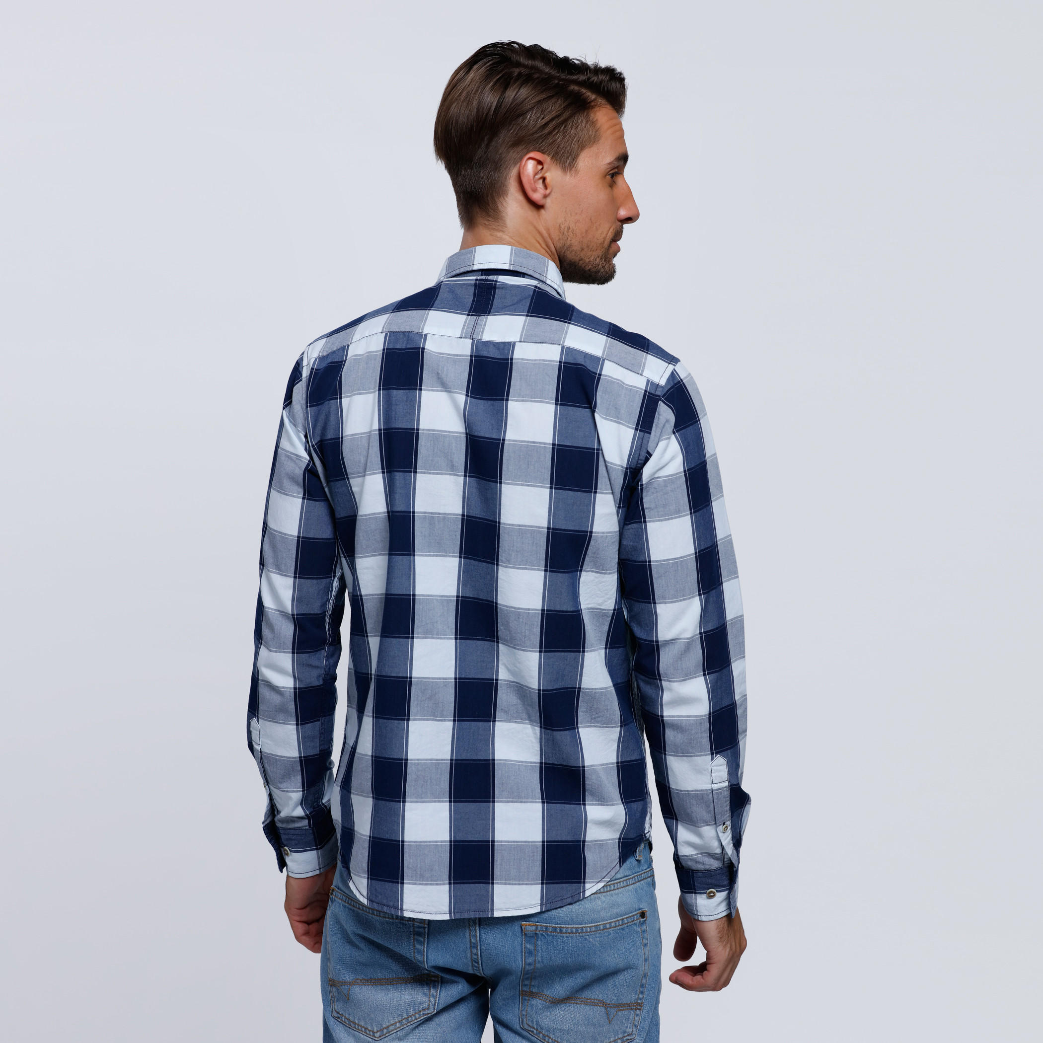 Chequered Long Sleeves Shirt-men-clothing-shirts-image-4