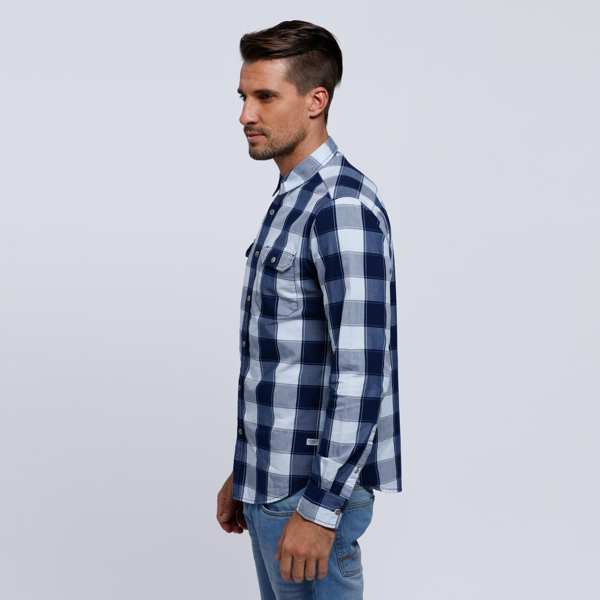 Chequered Long Sleeves Shirt-men-clothing-shirts-image-3
