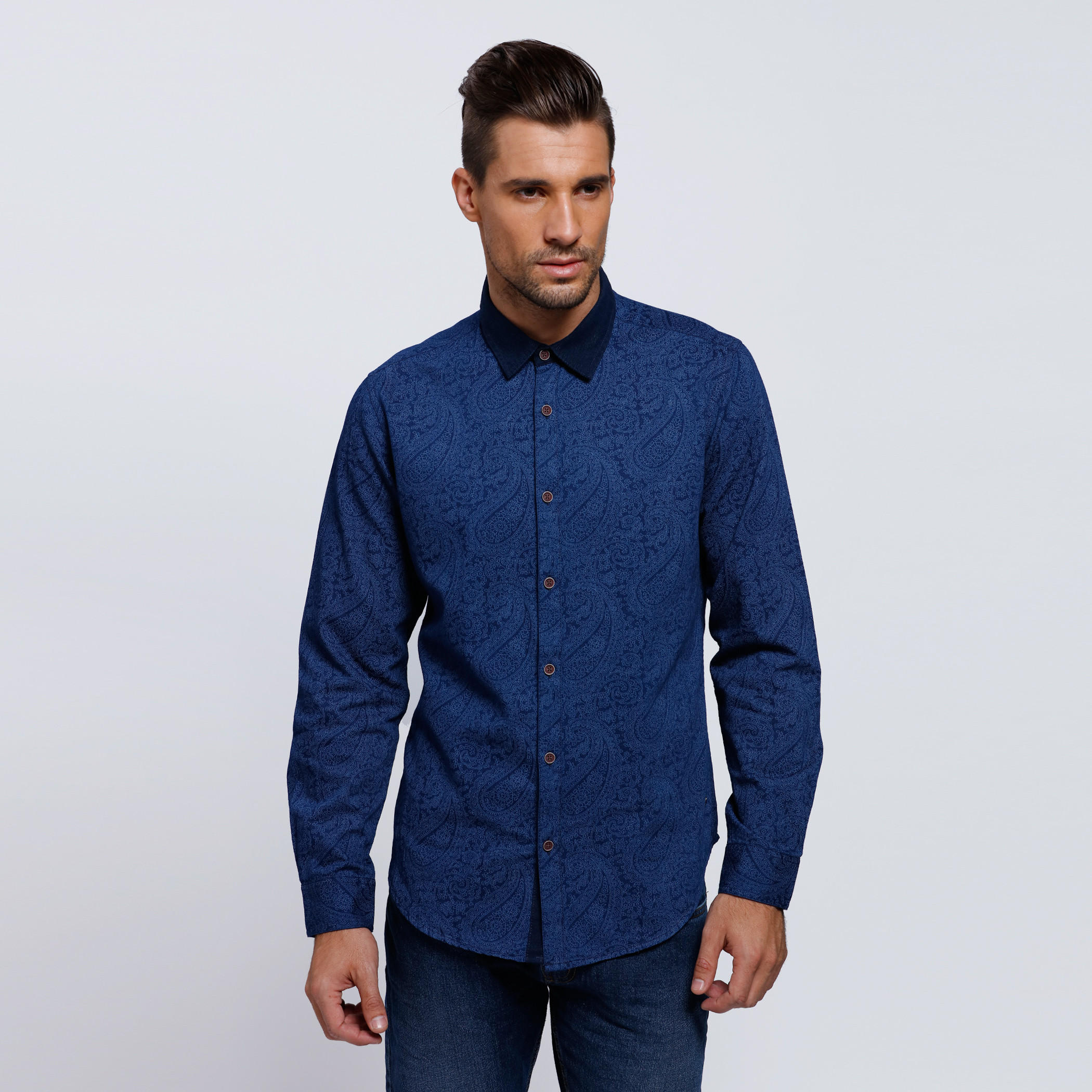 Printed Long Sleeves Shirt-men-clothing-shirts-image-1