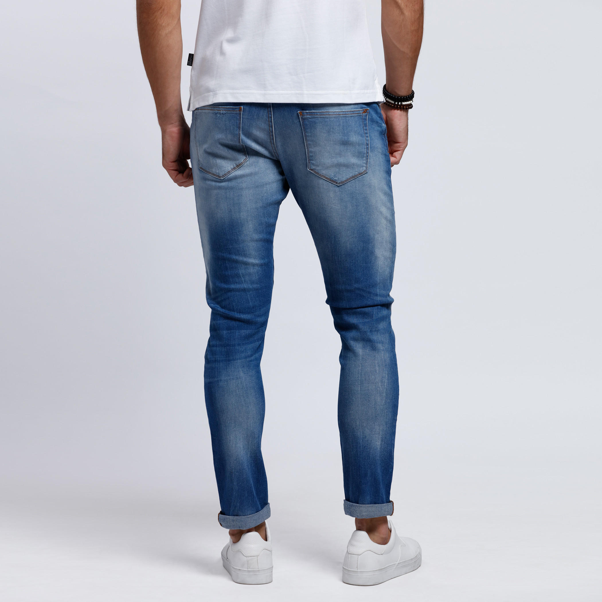 Full Length Stone Washed Jeans with Slim Fit-men-clothing-bottoms-jeans-image-2