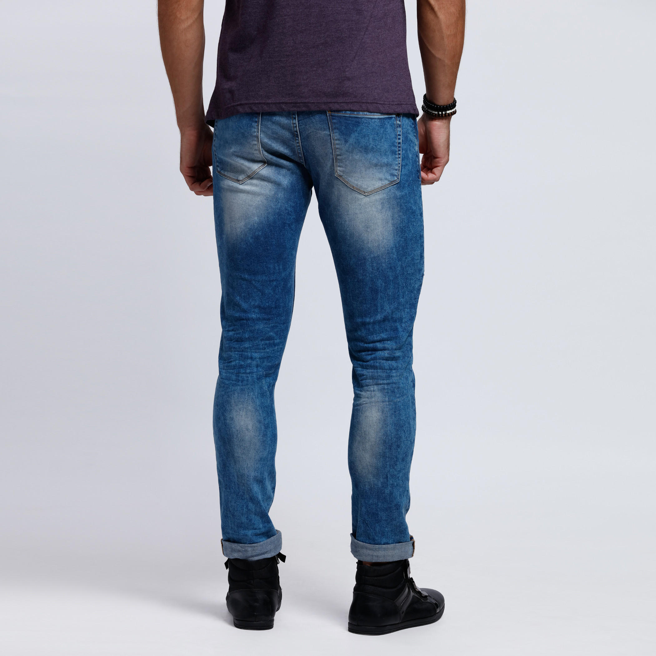 Full Length Stone Washed Jeans with Slim Fit-men-clothing-bottoms-jeans-image-2