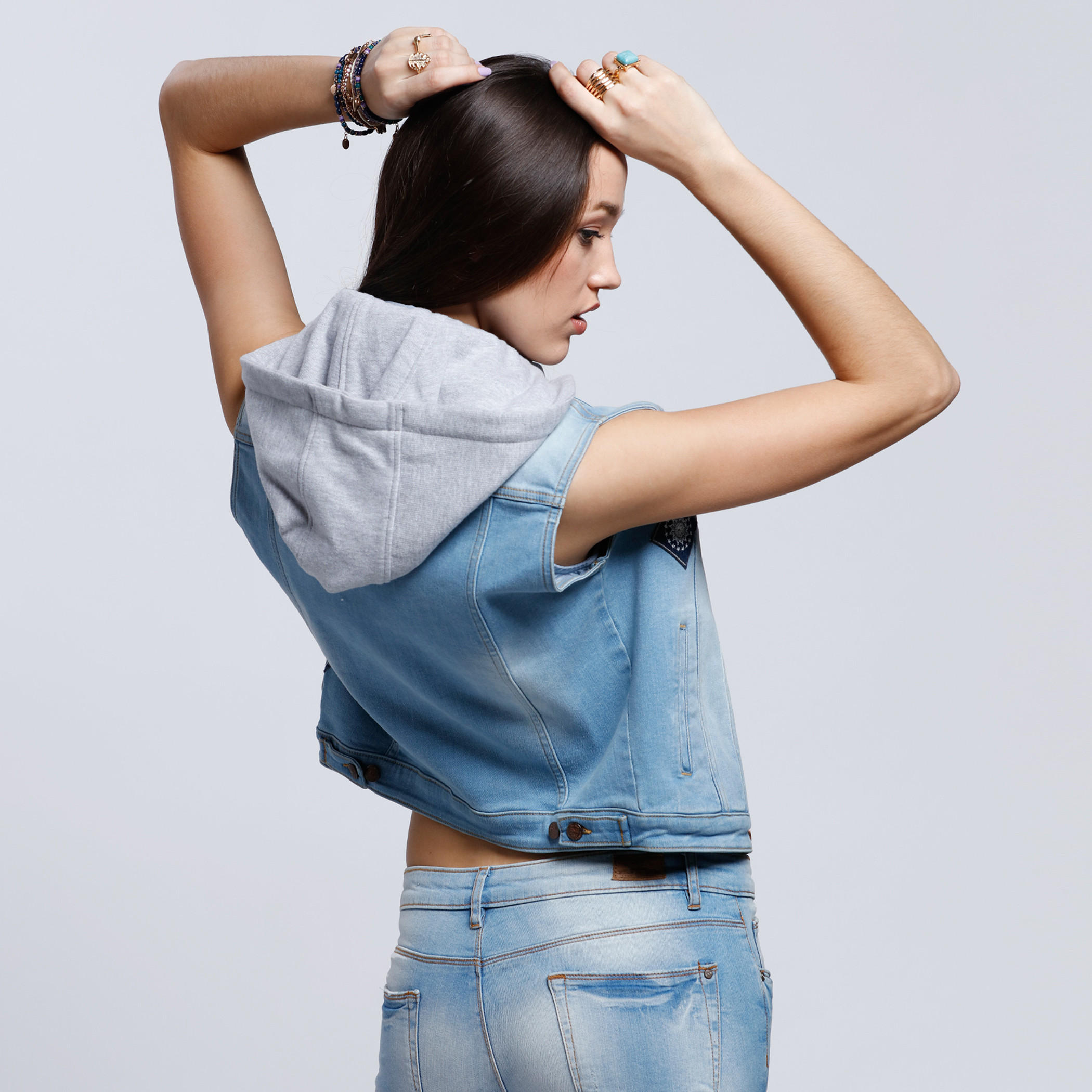 Sleeveless Jacket with Hood-women-winterwear-coatsandjackets-jackets-image-2