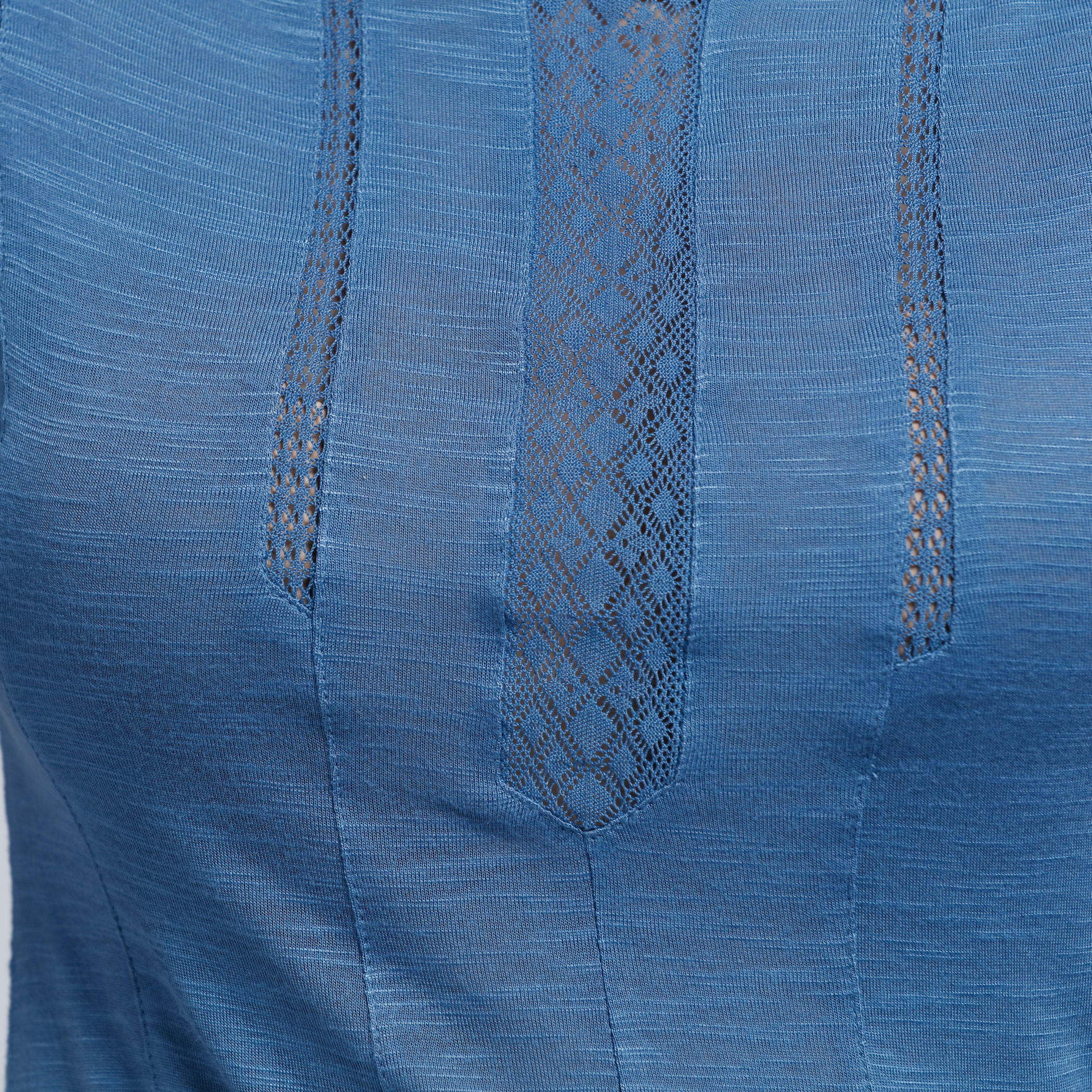 Embroidered Top with Round Neck and Short Sleeves-women-clothing-tshirts-image-4