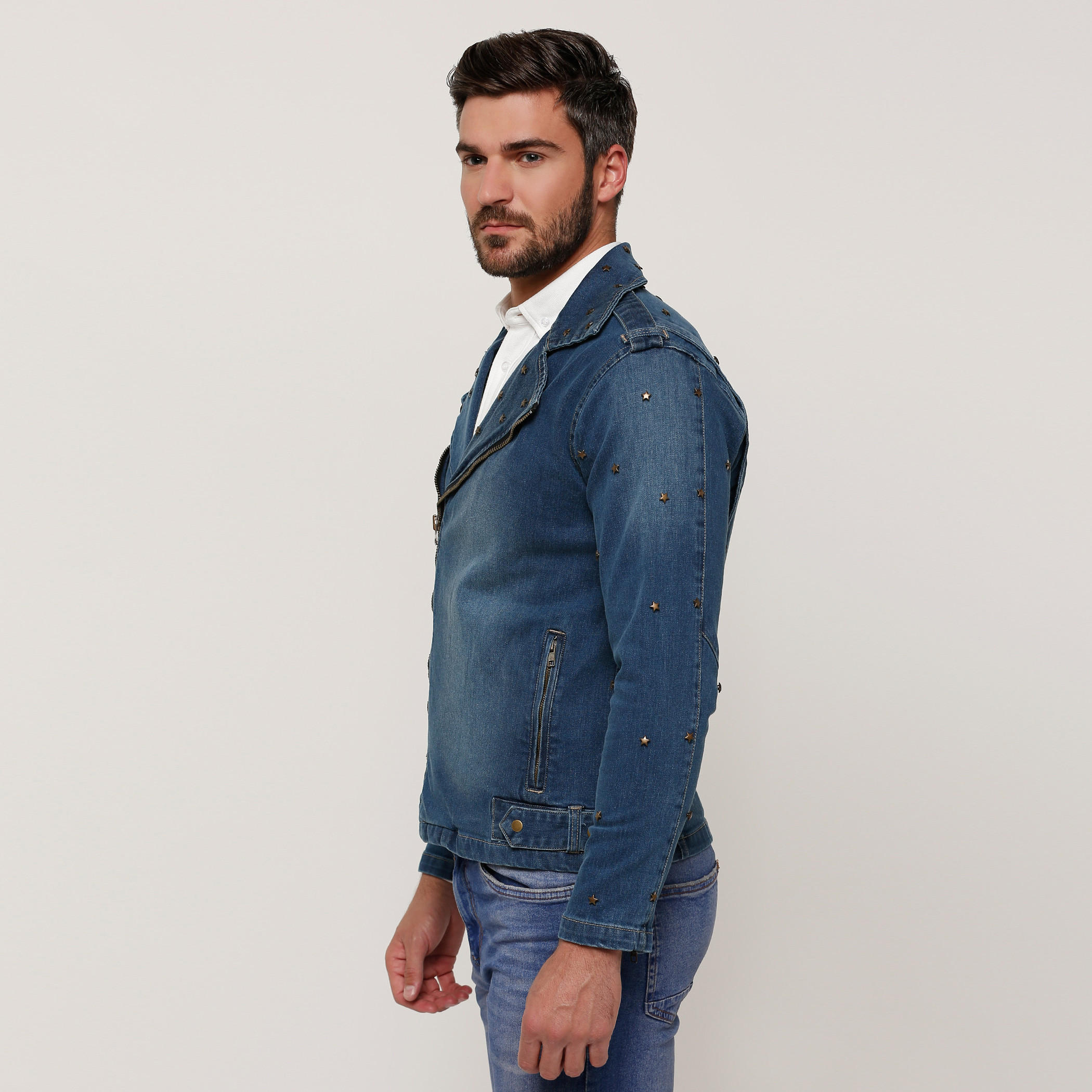 جاكيت من الدينم مزخرف بأكمام طويلة وسحّاب إغلاق-men-clothing-jacketsandblazers-jackets-image-3