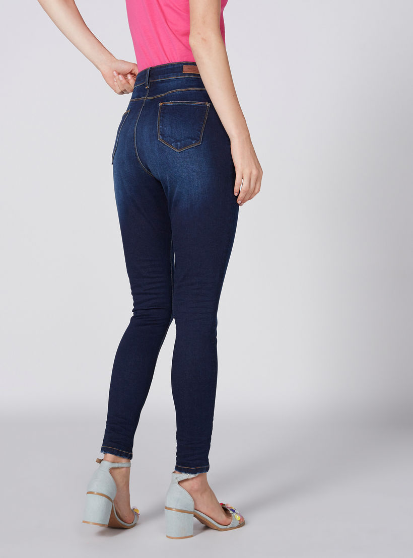 بنطال جينز طويل بزر إغلاق وجيوب-women-clothing-bottoms-jeans-image-3