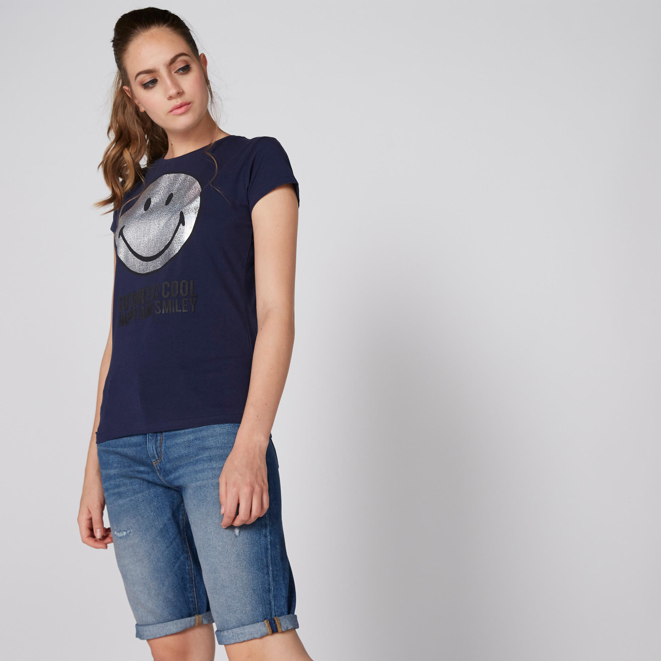 Distressed Shorts with Pocket Detail-women-clothing-bottoms-shorts-image-3