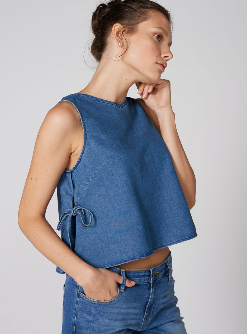 بلوزة قصيرة دون أكمام-women-clothing-shirtsandblouses-blouses-image-1