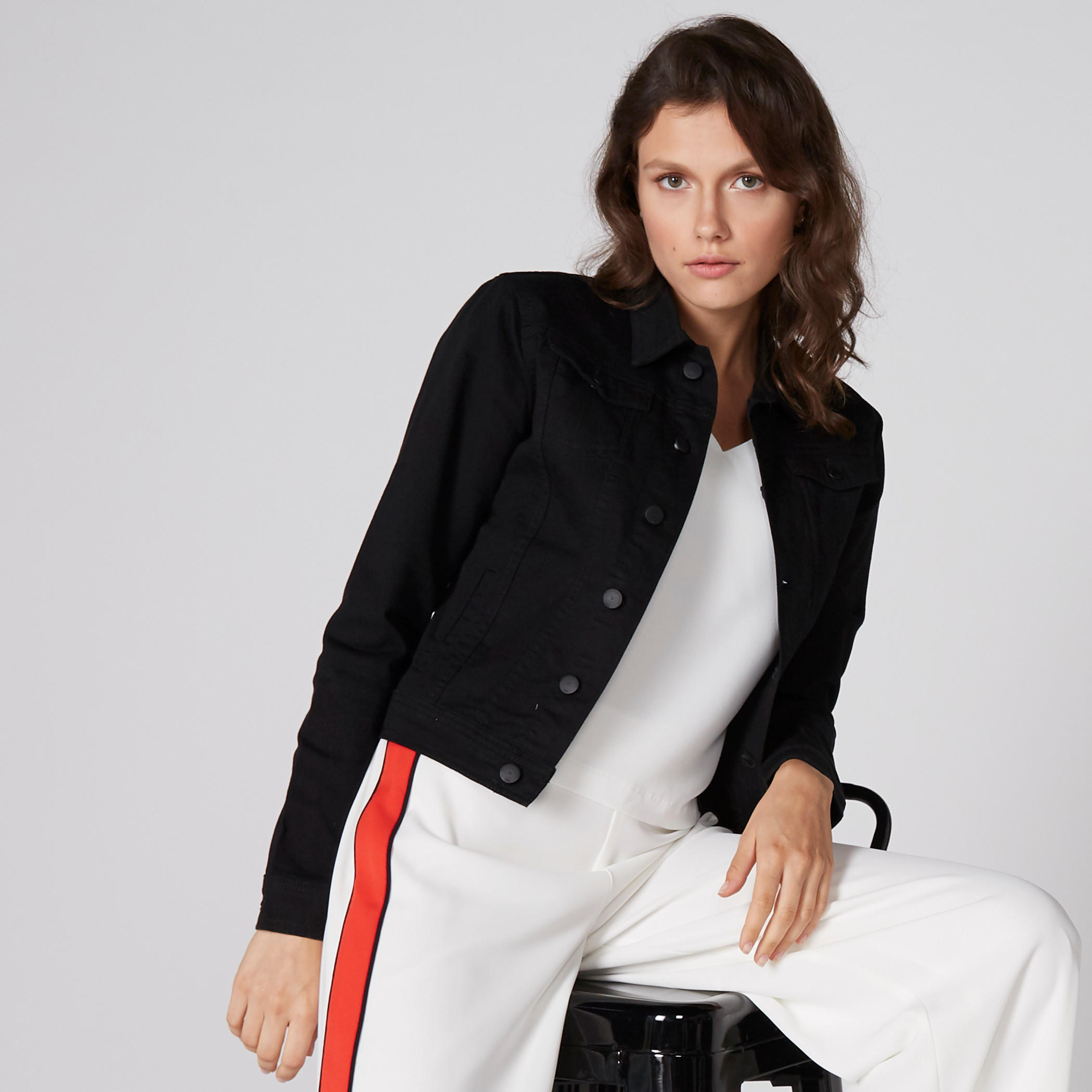 جاكيت بأكمام طويلة وزر إغلاق-women-winterwear-coatsandjackets-jackets-image-4
