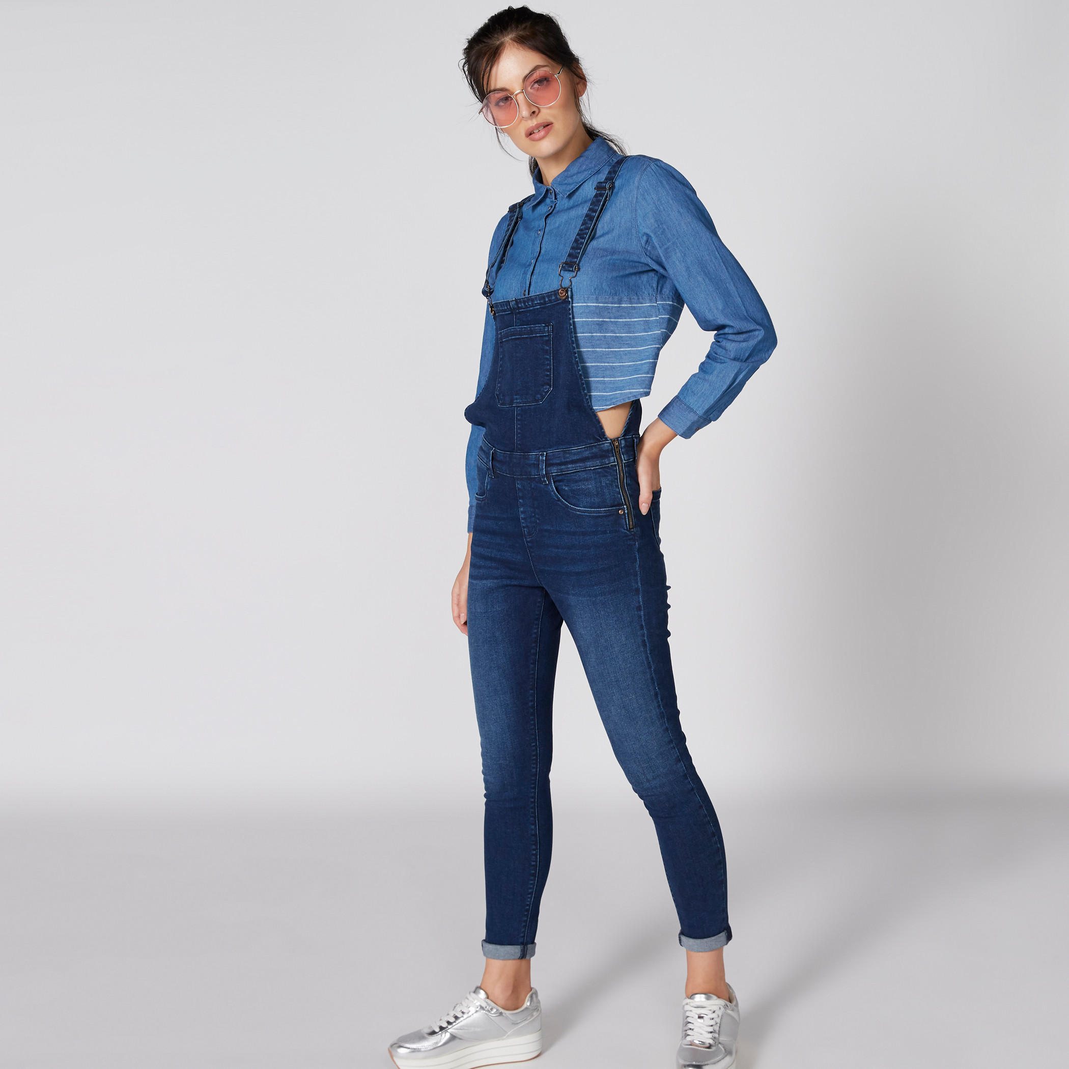 دنغري طويل بزر إغلاق وجيوب-women-clothing-bottoms-jeans-image-1