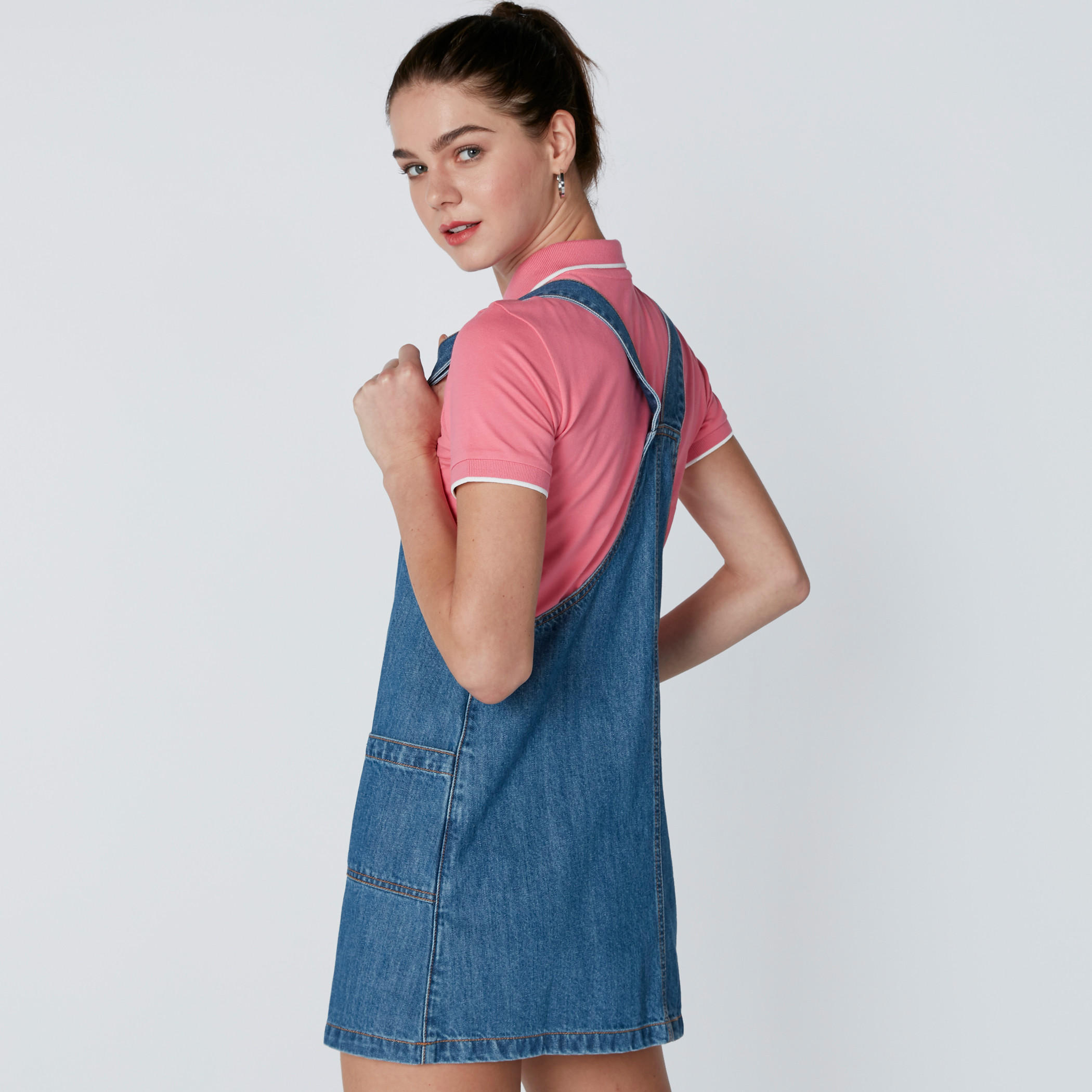 فستان مريلة دينم بسحّاب إغلاق وجيوب-women-clothing-dresses-image-2